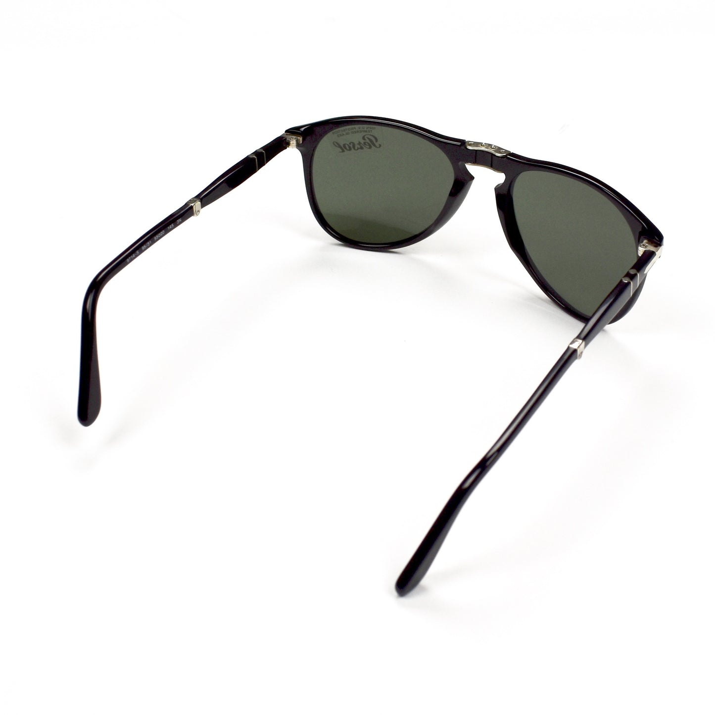 Persol - 9714-S Folding Sunglasses (Black)