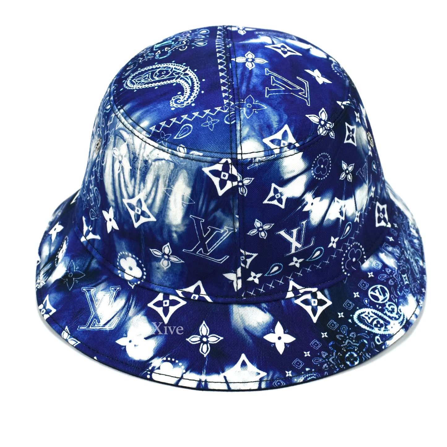 Louis Vuitton - Bandana Monogram Reversible Bucket Hat