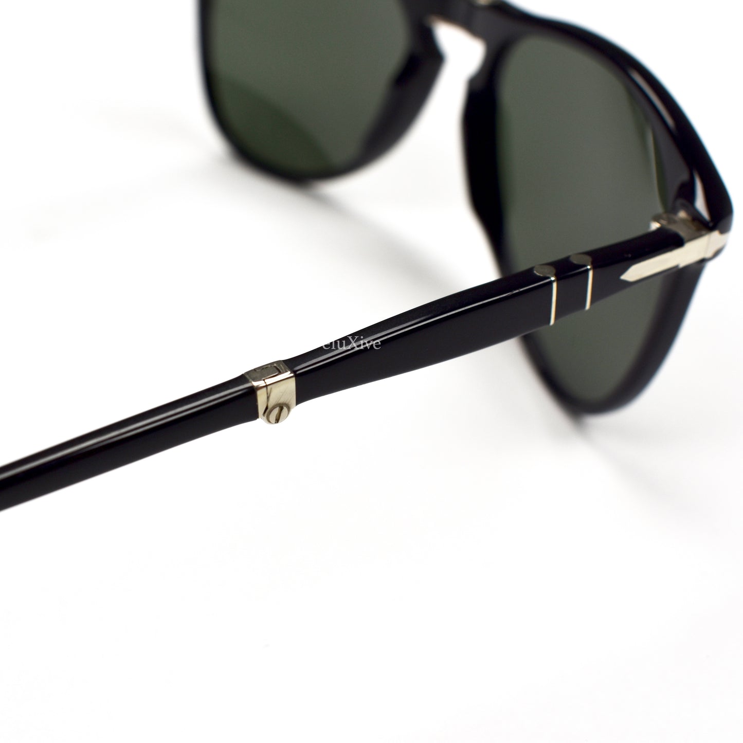 Persol - 9714-S Folding Sunglasses (Black)