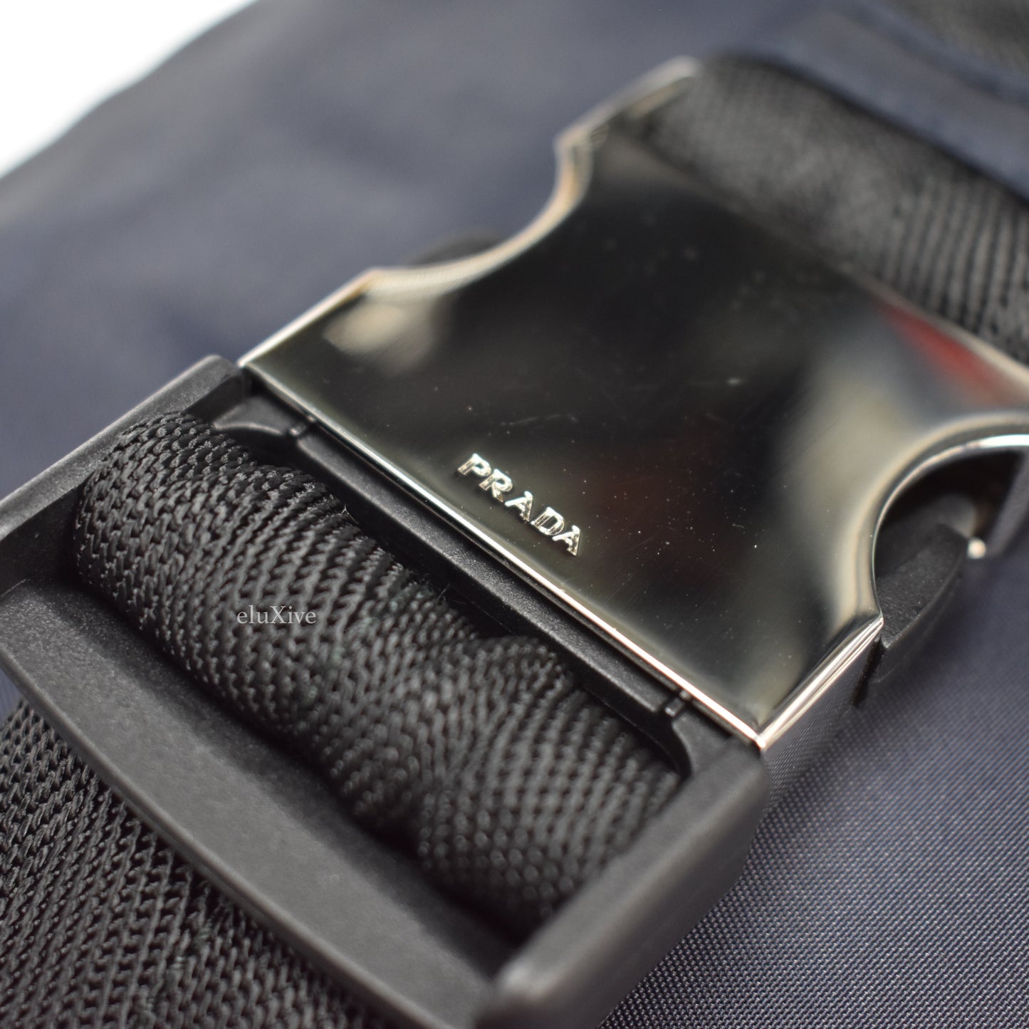 Prada - Navy Nylon Waist Bag