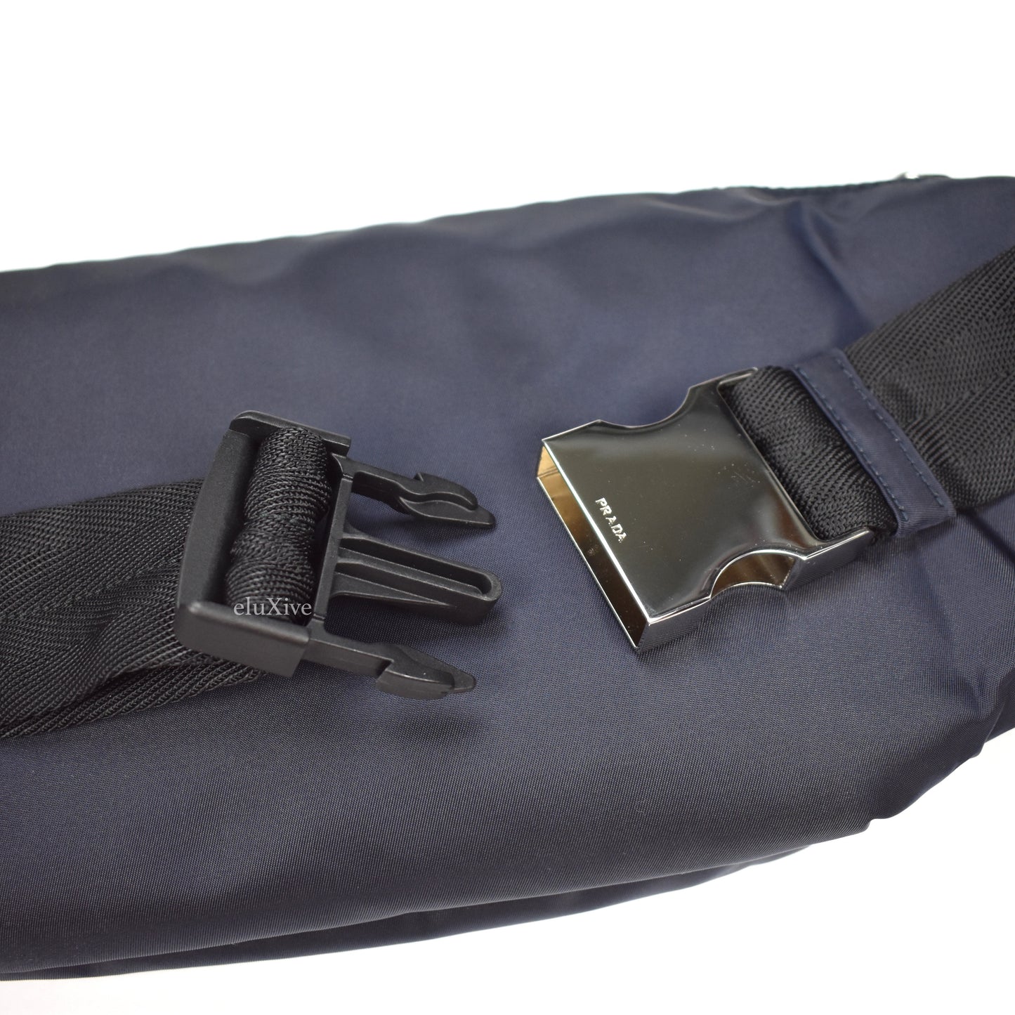 Prada - Navy Nylon Waist Bag