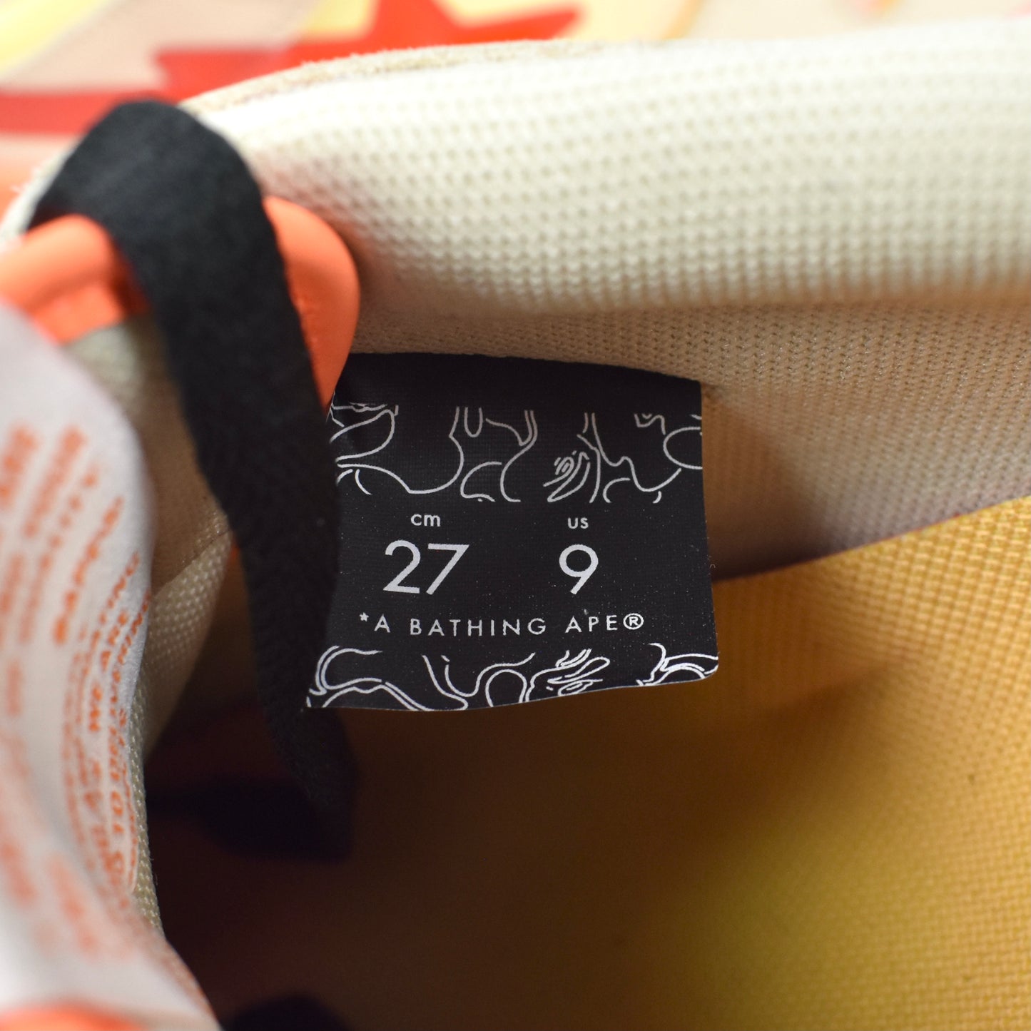 Bape - SK8 STA Sneakers (Orange/Pink/Tan)