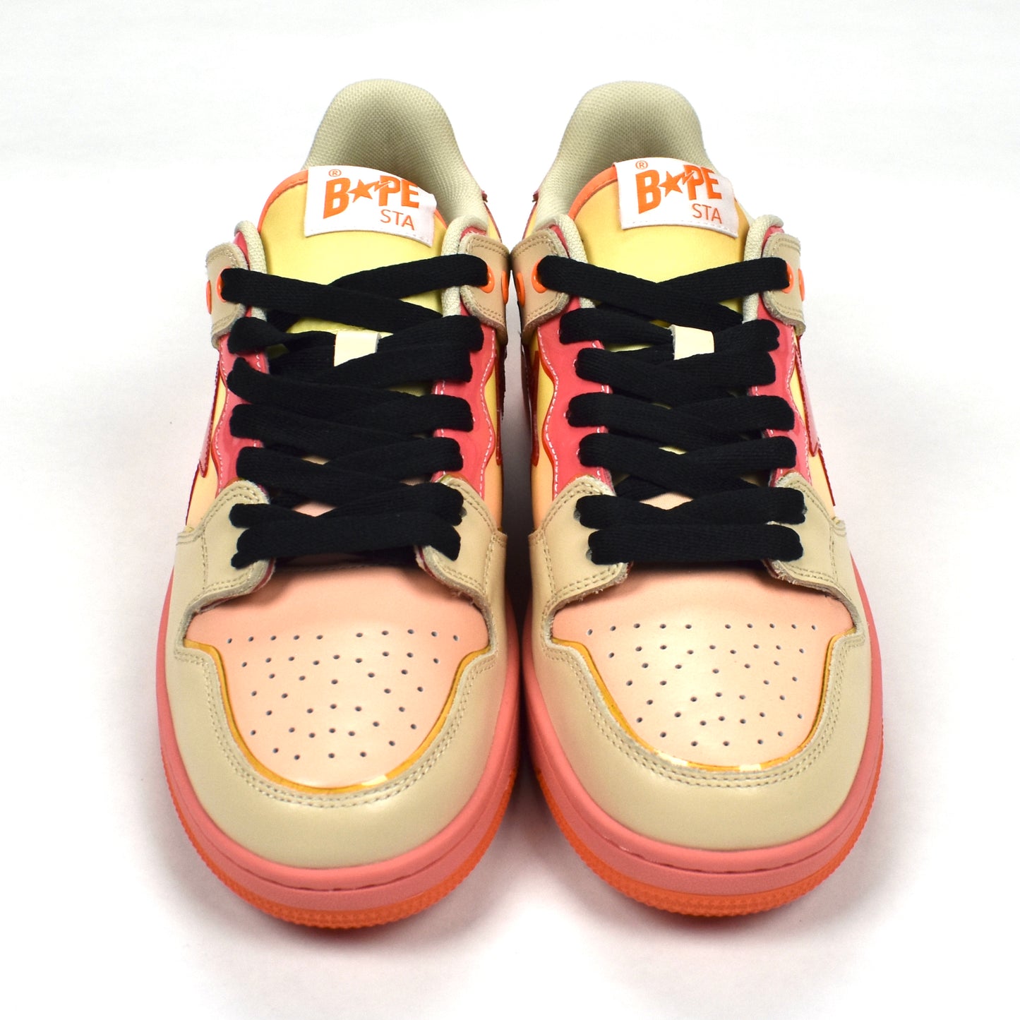 Bape - SK8 STA Sneakers (Orange/Pink/Tan)