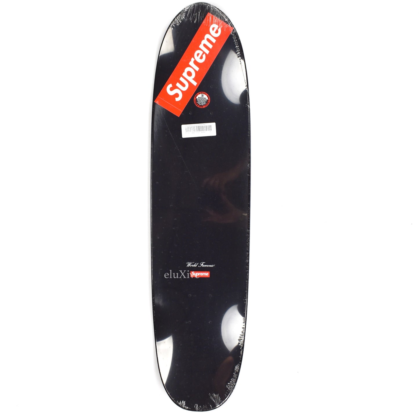 Supreme - Black Motion Logo Skate Deck