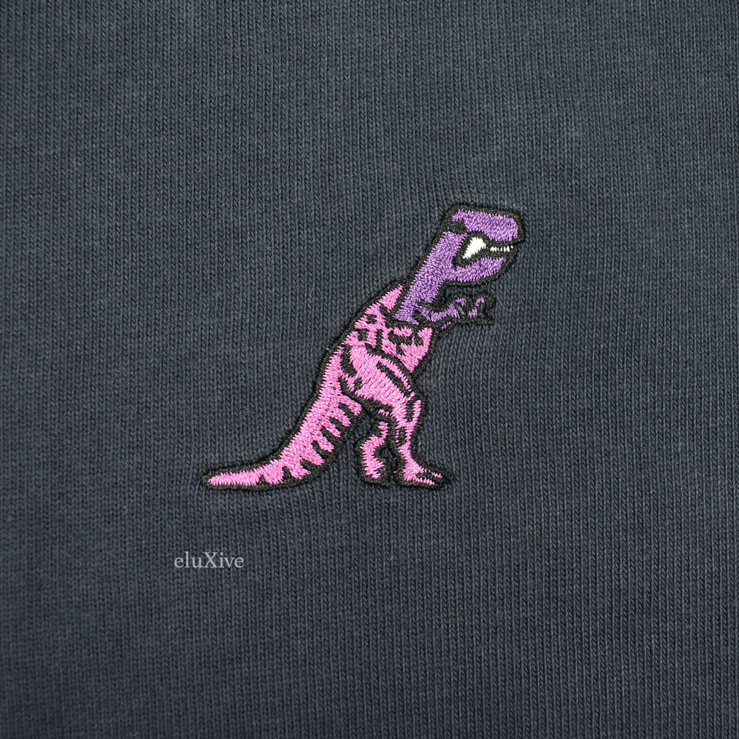 Palace - P-Logo Embroidered Animals Polo Shirt (Navy)