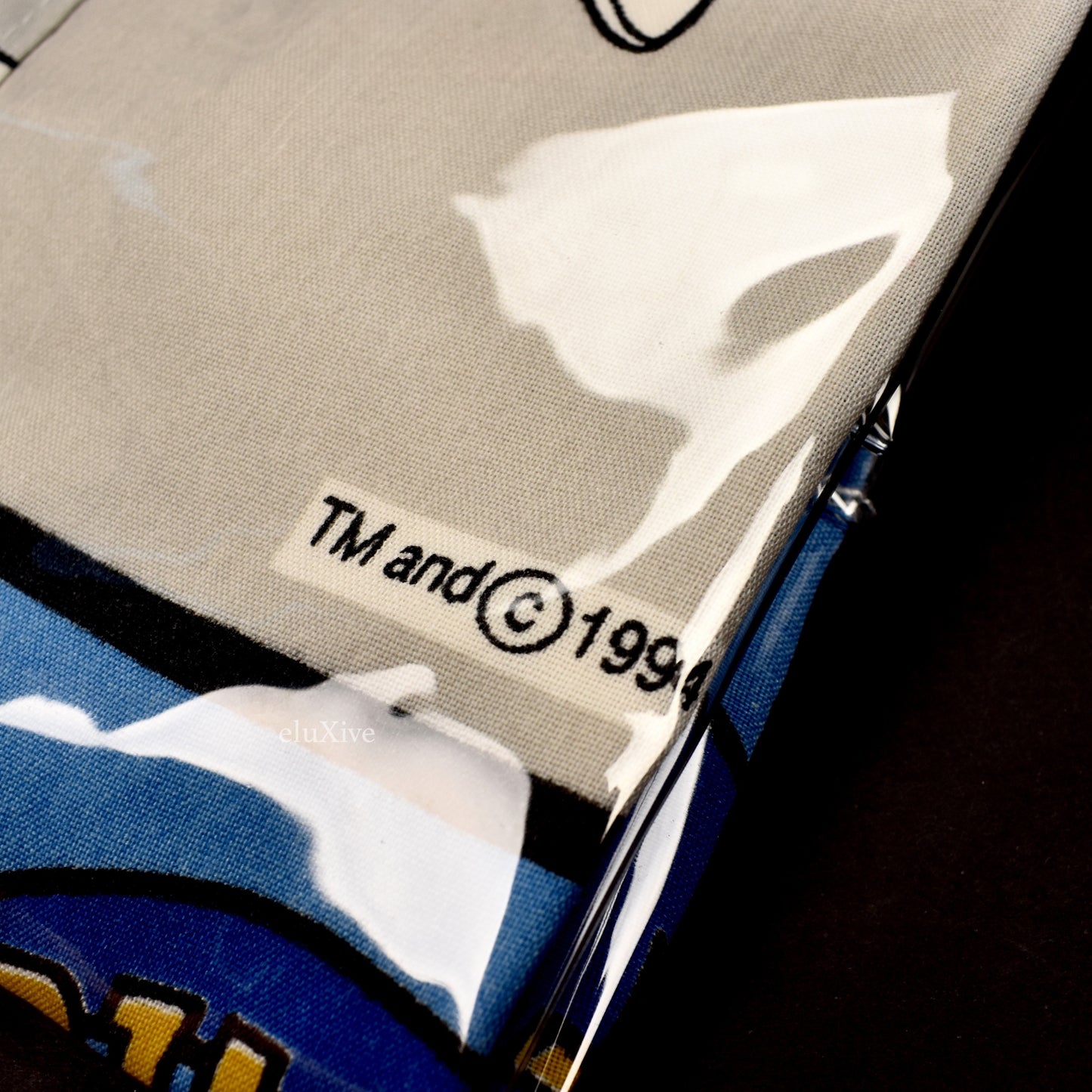 Comme des Garcons - Vintage Bedsheet PVC Logo Bag 2