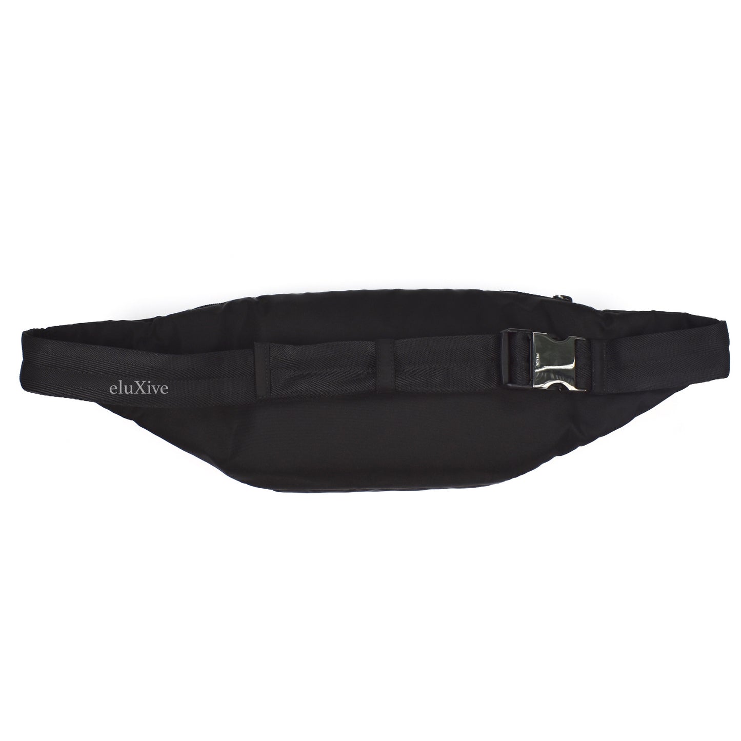 Prada - Black Nylon Logo Waist Bag