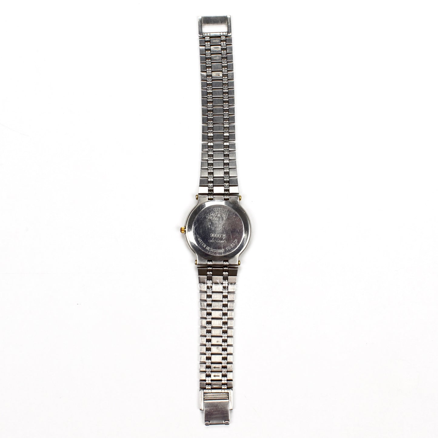 Gucci - 9000M Gold/Steel Diamond Dial Watch