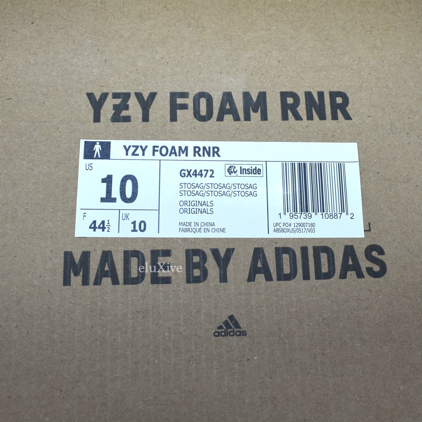 Adidas x Kanye West  - Yeezy Foam RNR 'Stone Sage'