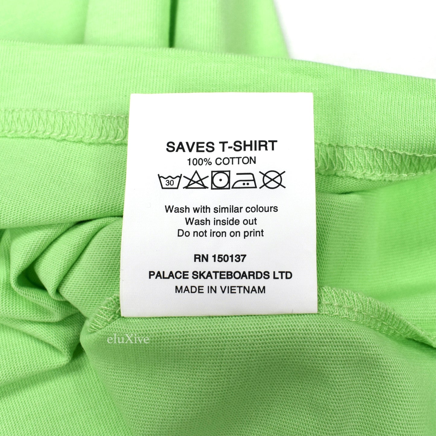 Palace - 'Marlboro Man' Saves Logo T-Shirt (Pistachio Green)