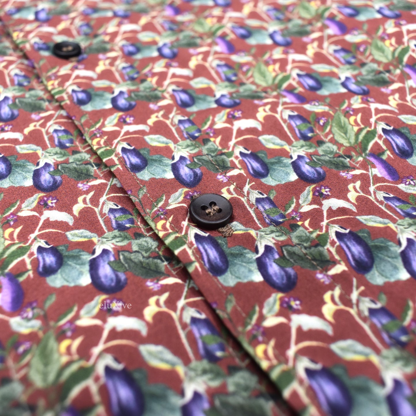 Dolce & Gabbana - Eggplant Print Shirt