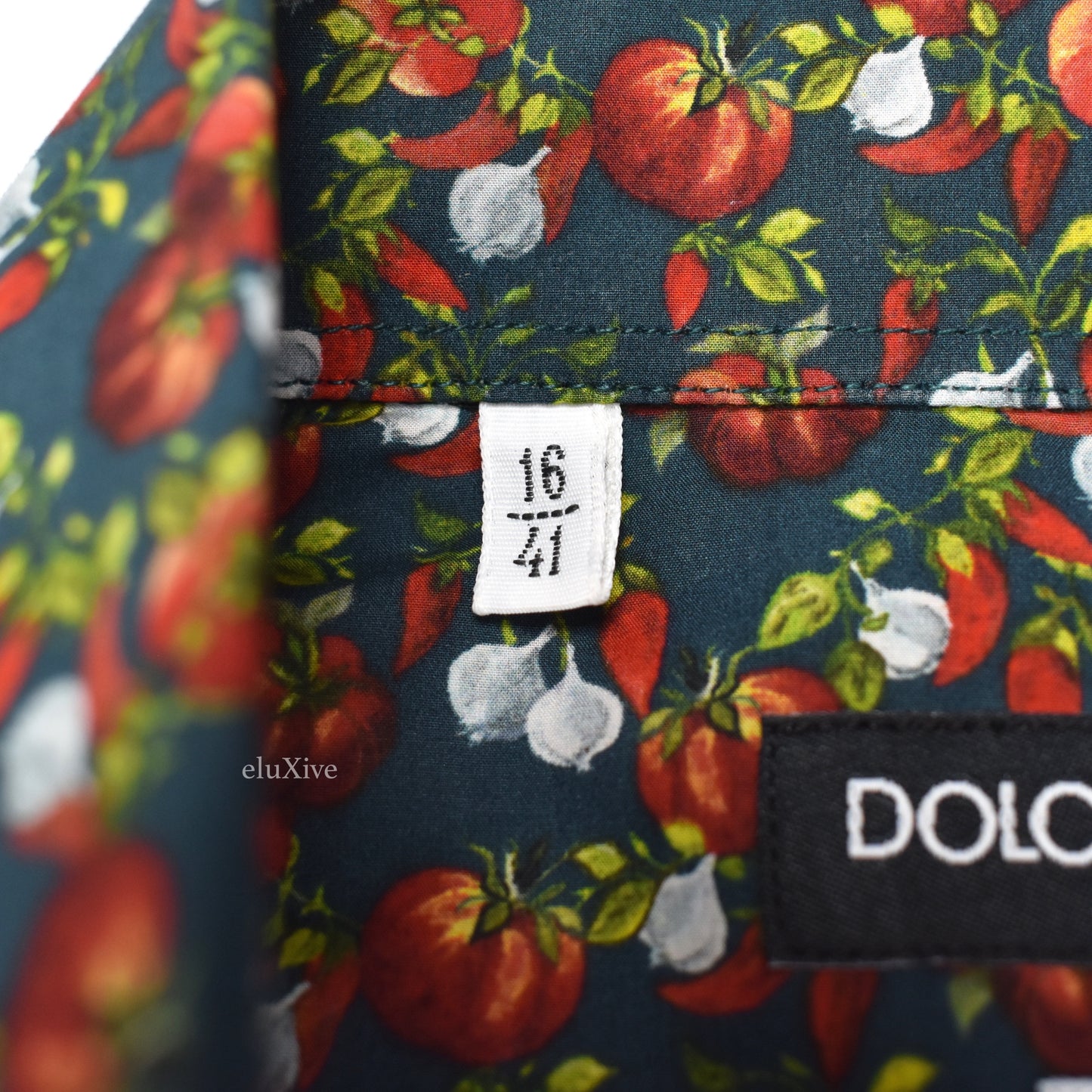 Dolce & Gabbana - Tomato / Garlic / Pepper Print Shirt