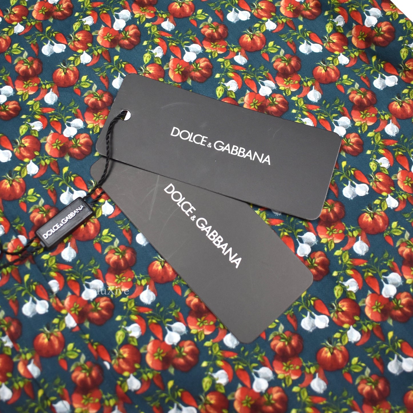 Dolce & Gabbana - Tomato / Garlic / Pepper Print Shirt