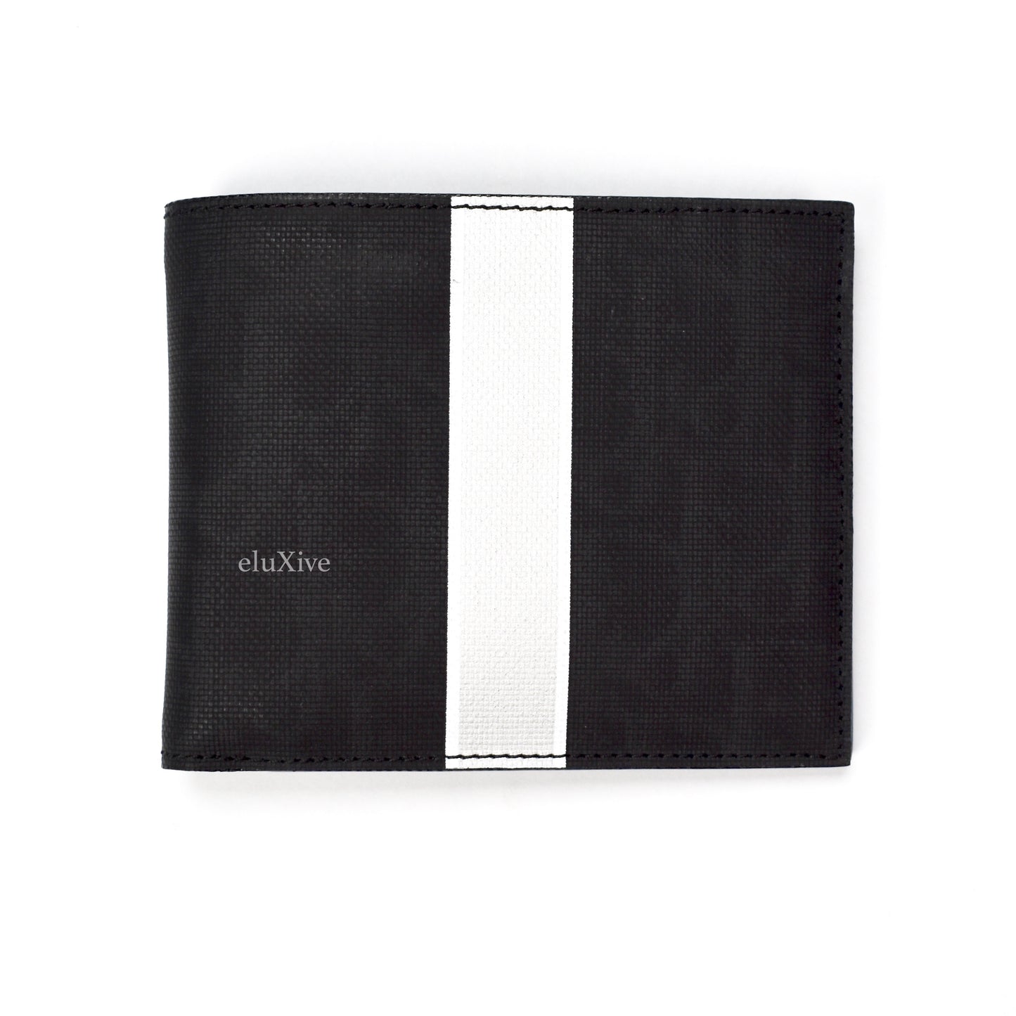Dior - Black Monogram Logo Bifold Wallet