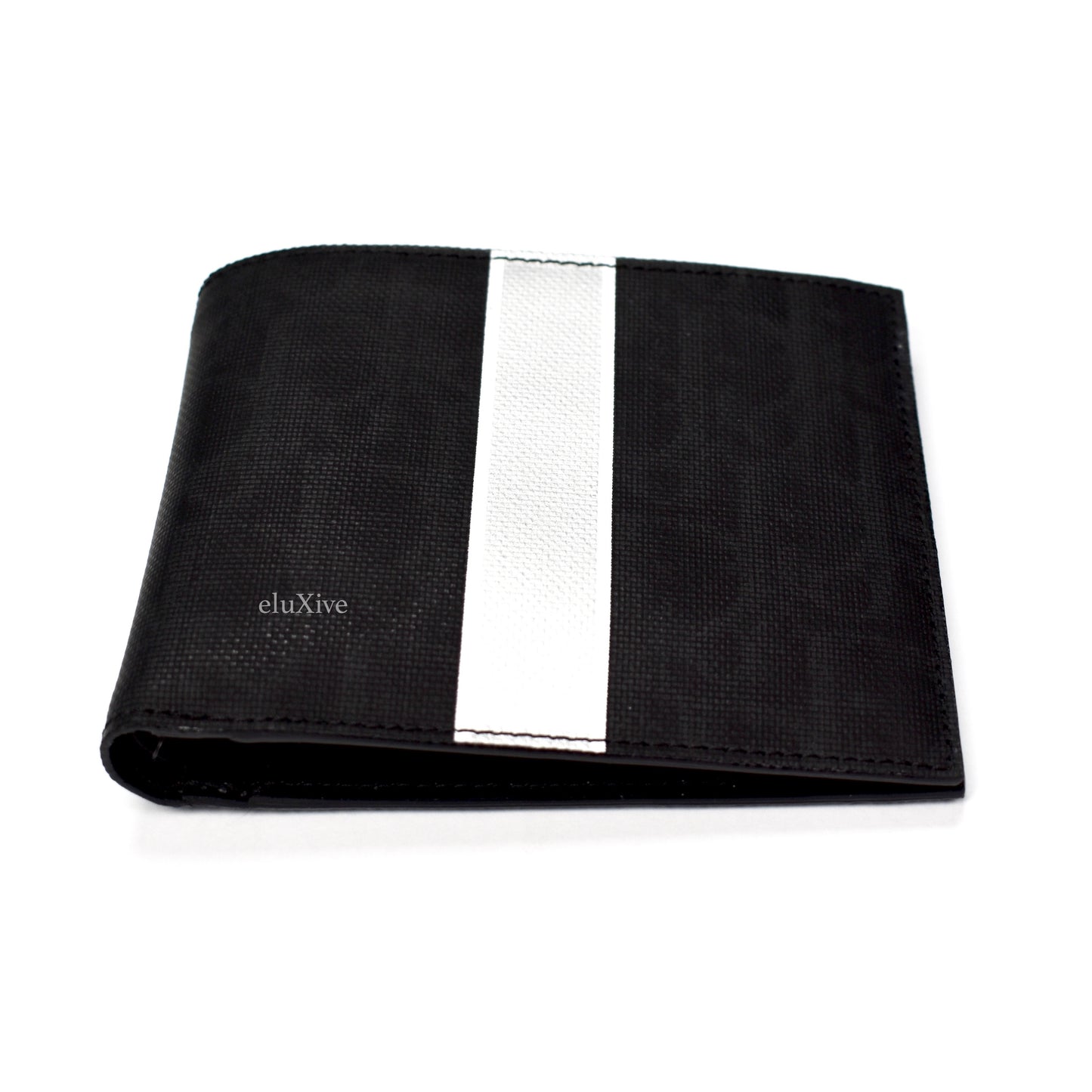 Dior - Black Monogram Logo Bifold Wallet