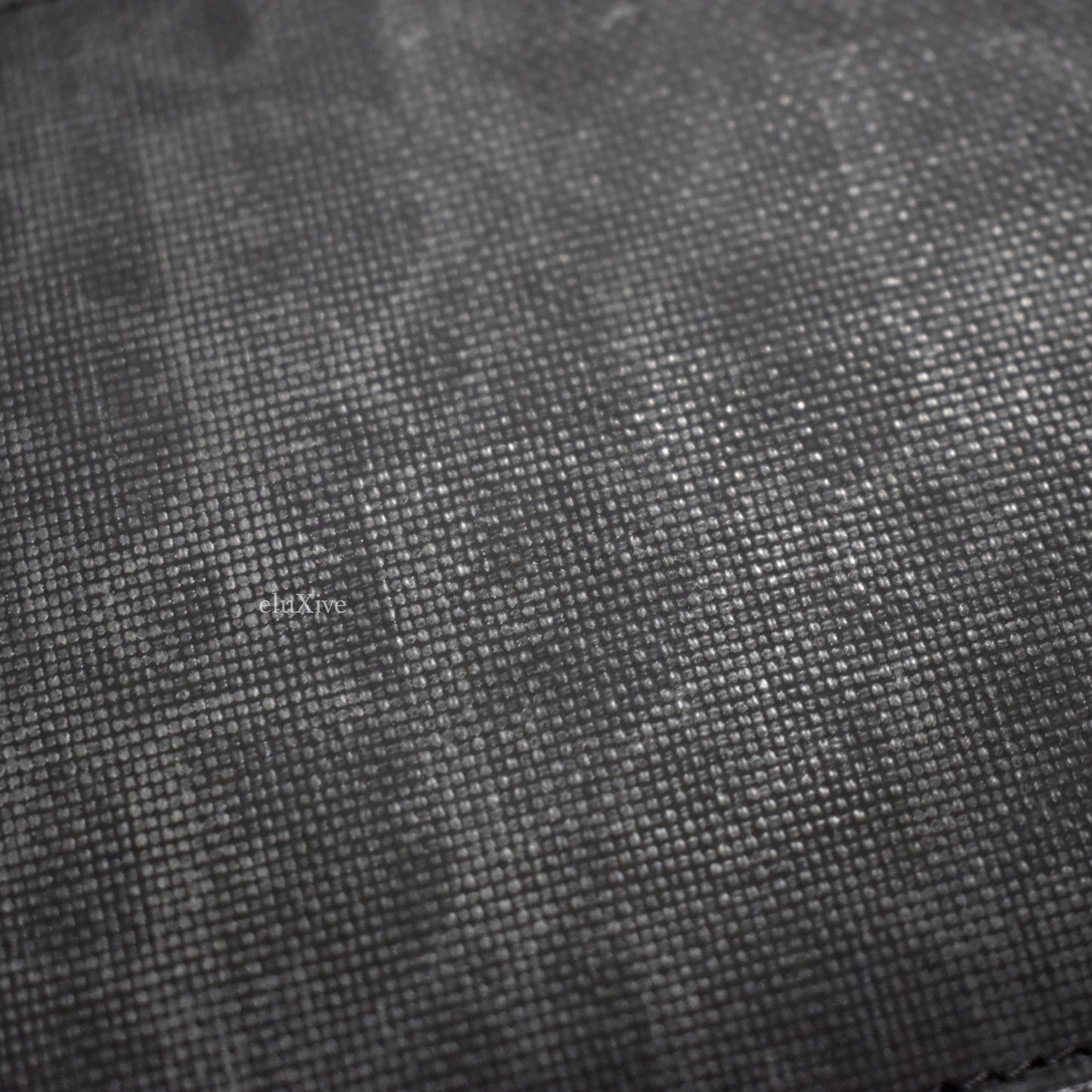 Dior - Black Monogram Logo Bifold Wallet