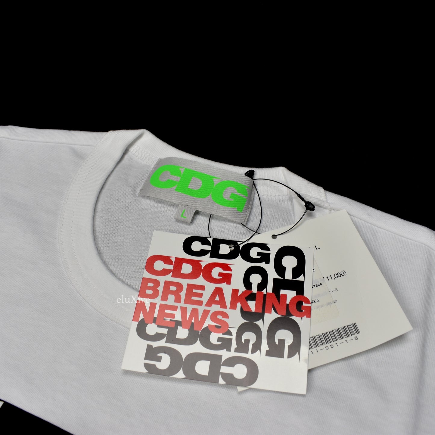 Comme Des Garcons x Better - CDG Breaking News Logo T-Shirt