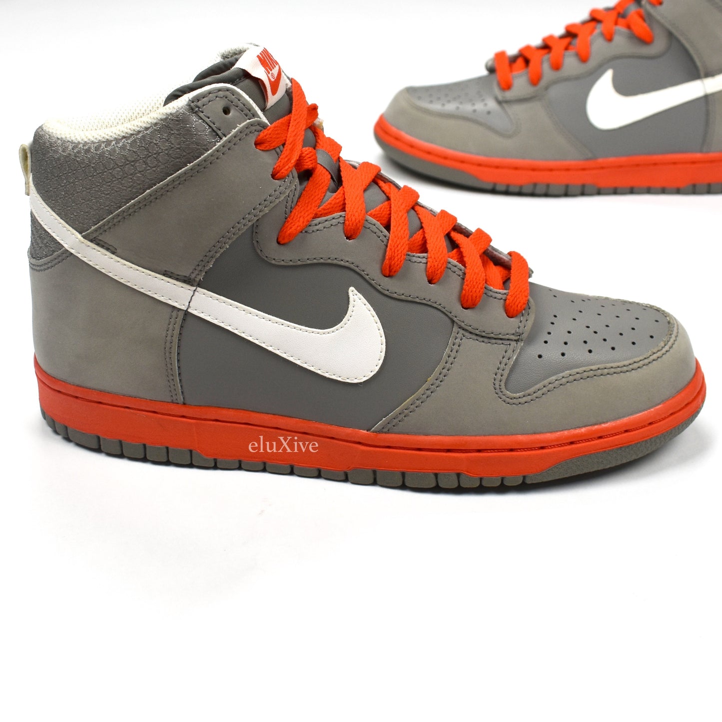 Nike - Dunk High Light Charcoal / Orange 'Un Pigeon'
