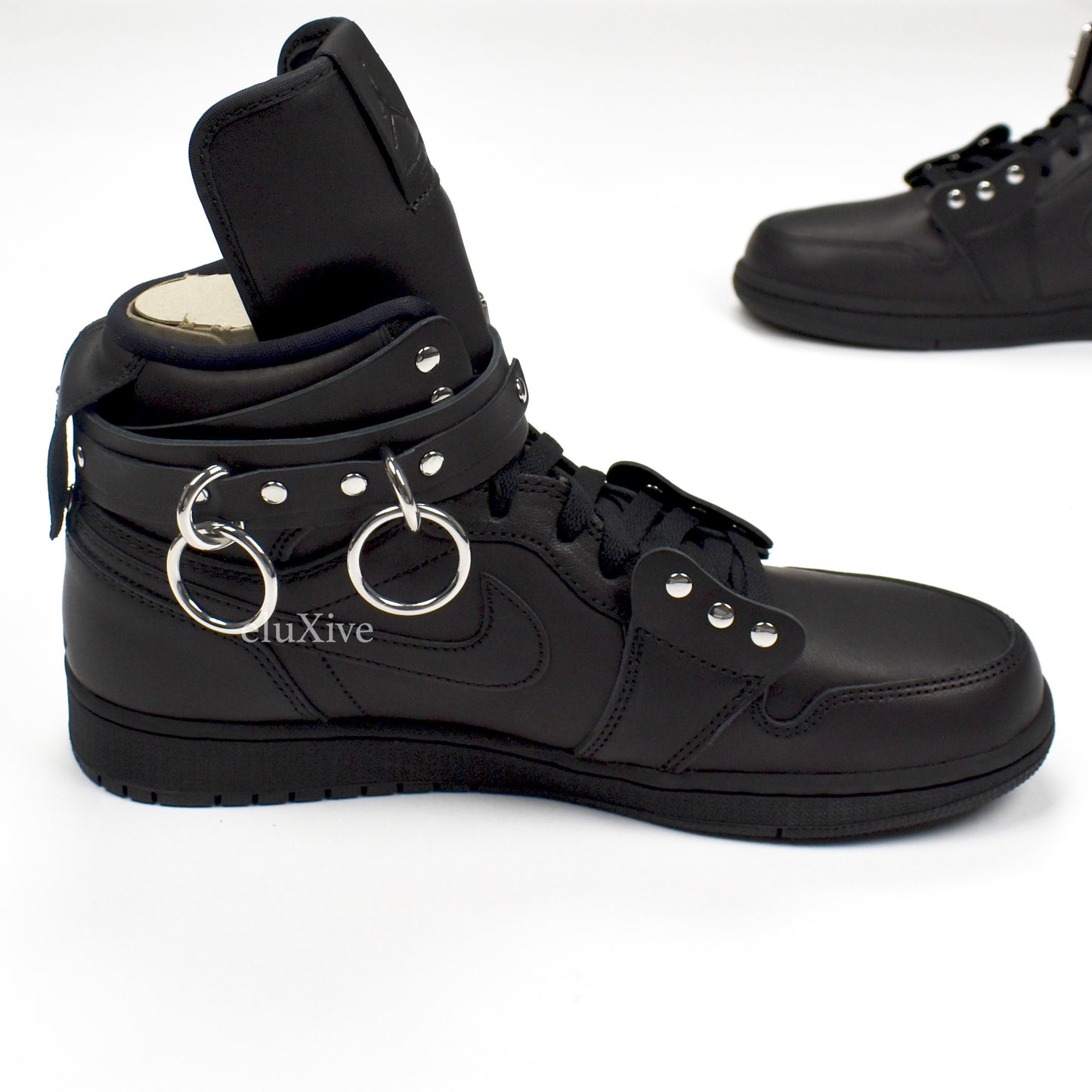 Comme des Garcons x Nike - Air Jordan 1 Hi Strap SP-C CDG (Black)