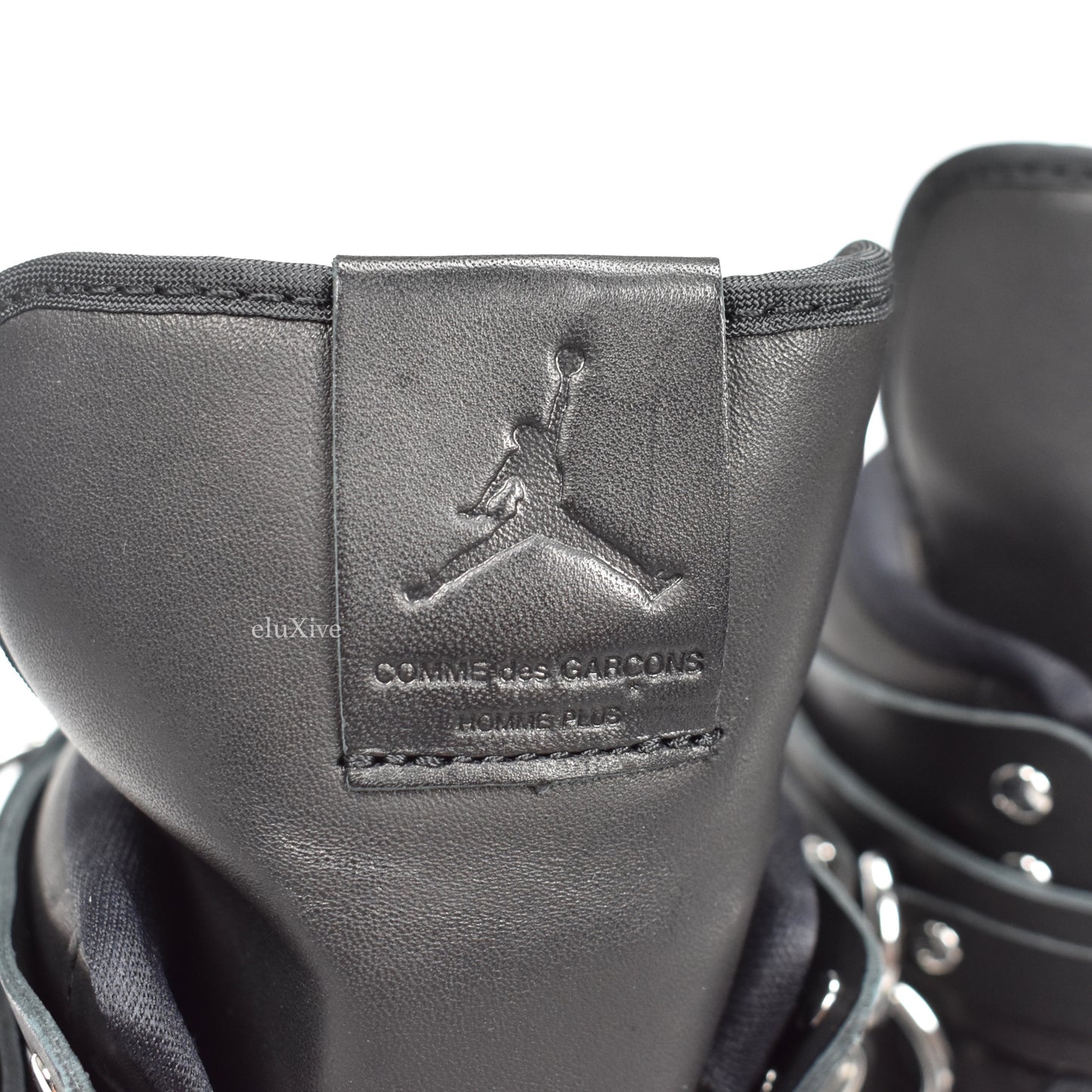 Comme des Garcons x Nike - Air Jordan 1 Hi Strap SP-C CDG (Black)