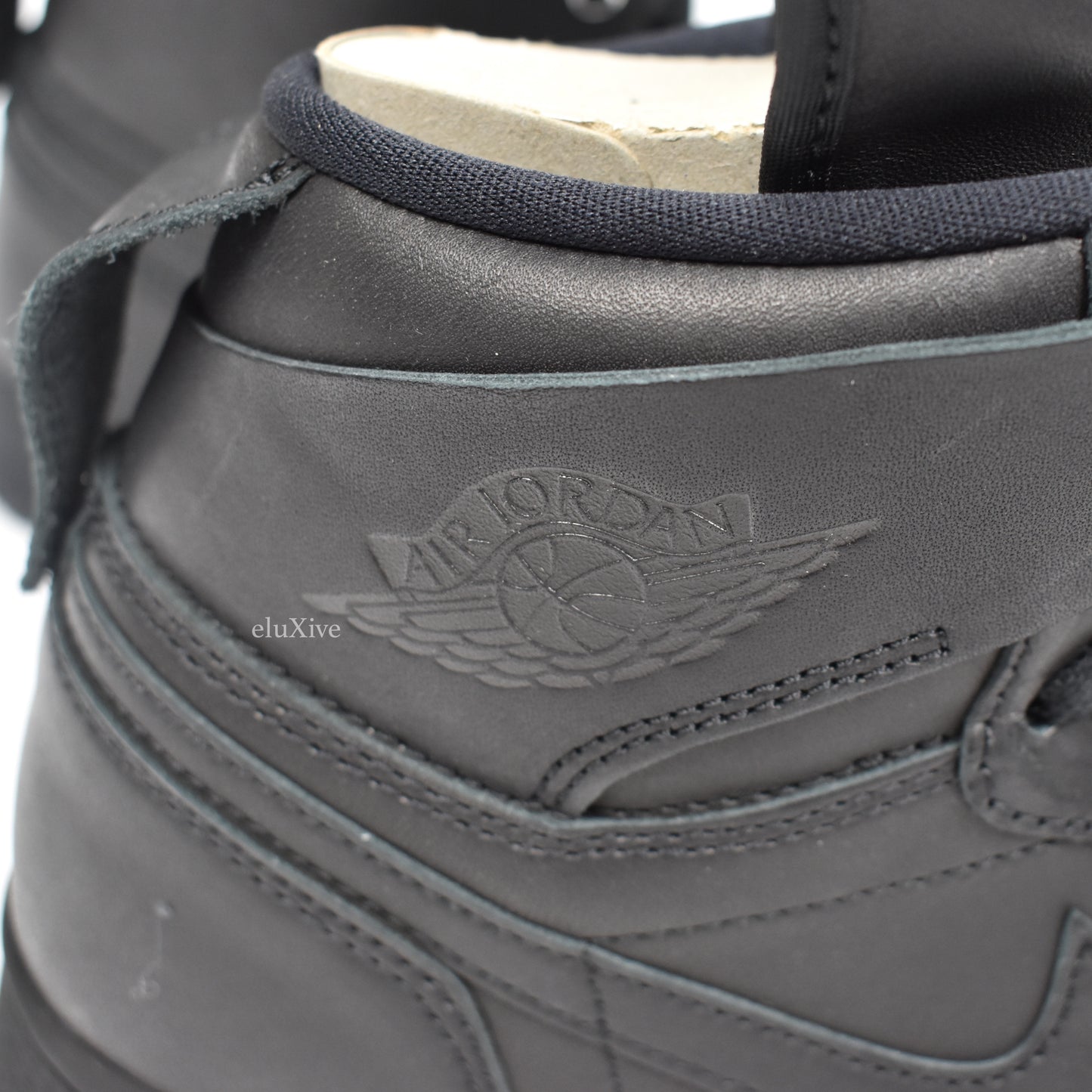 Comme des Garcons x Nike - Air Jordan 1 Hi Strap SP-C CDG (Black)