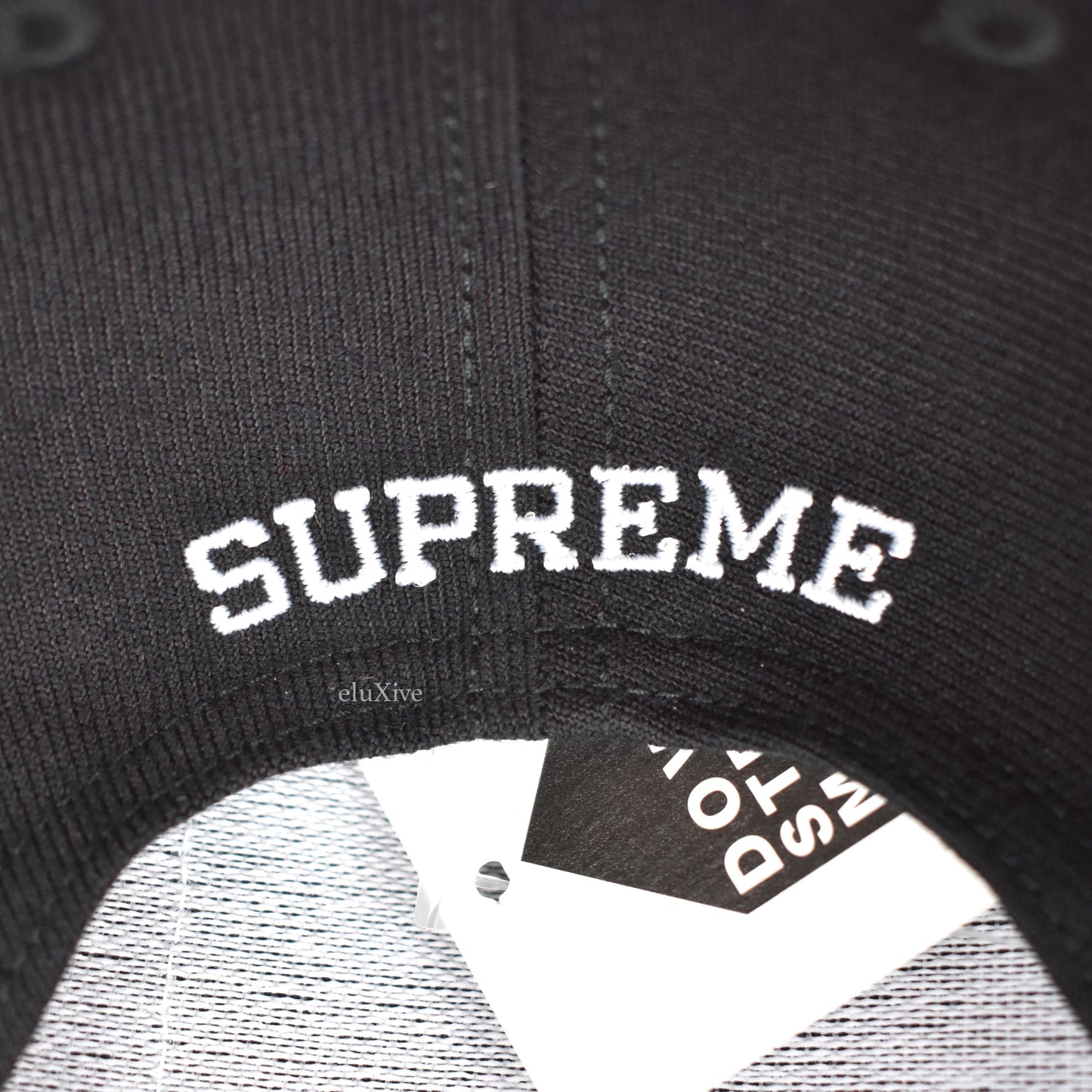 Supreme - Ol Dirty Bastard Logo Patch Hat (Black)