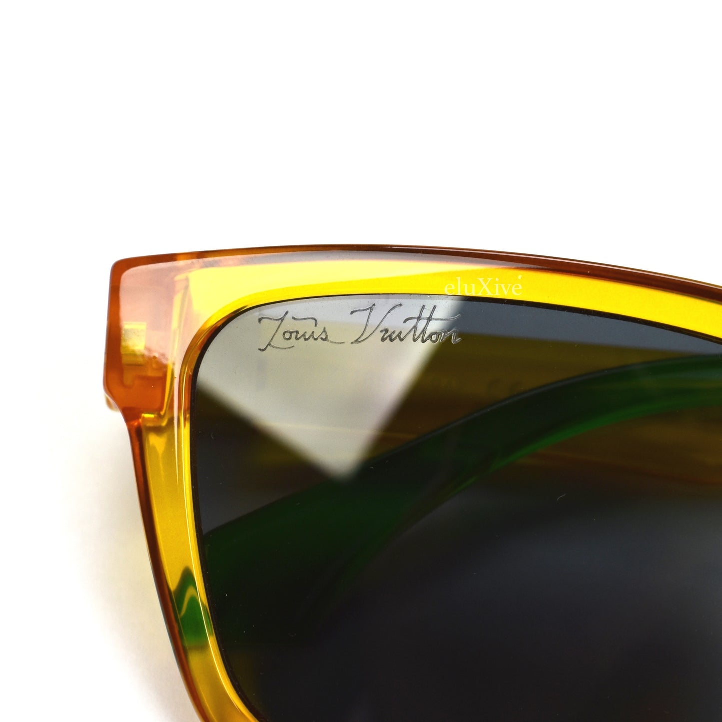 Louis Vuitton - Yellow Rainbow Square Sunglasses