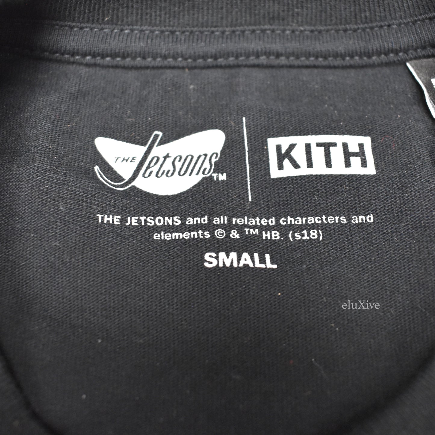 Kith x Jetsons - Astro Travelling Logo LS T-Shirt (Black)