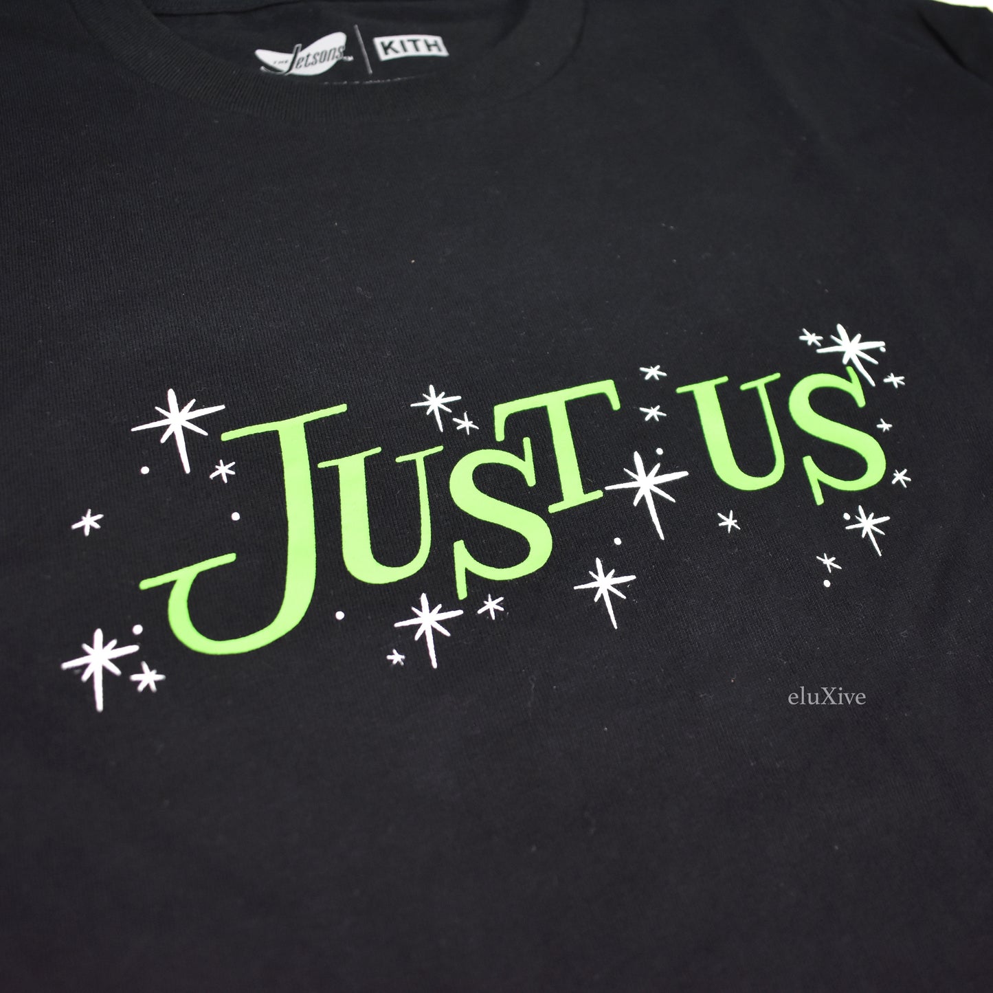 Kith x Jetsons - Astro Travelling Logo LS T-Shirt (Black)