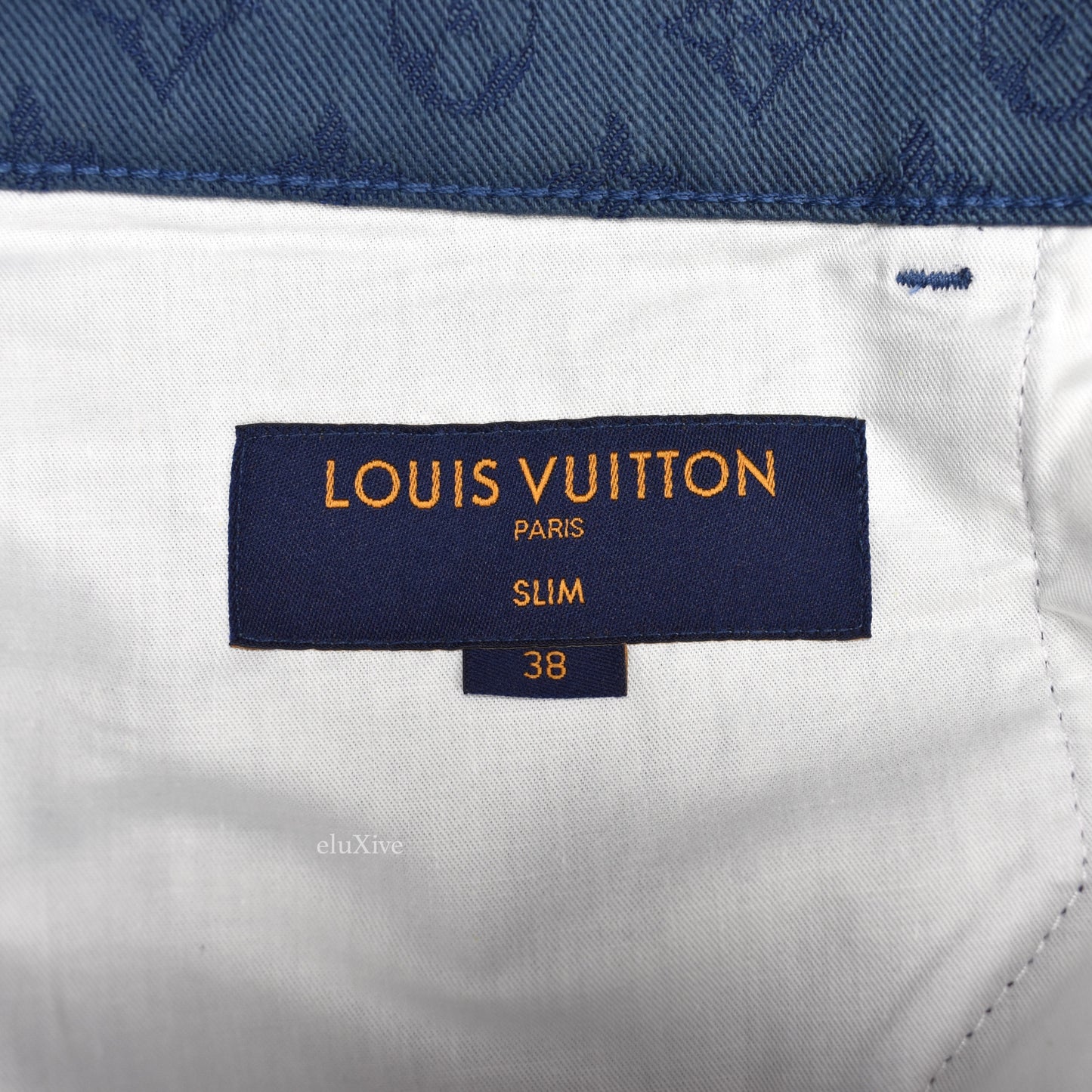 Louis Vuitton - Monogram Denim Woven Jeans