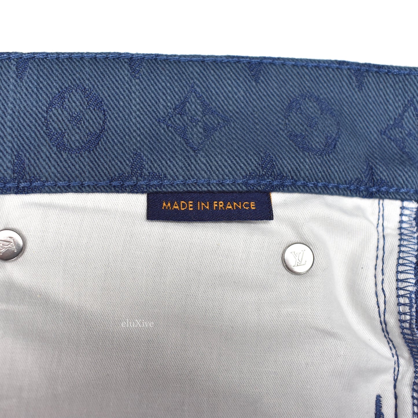 Louis Vuitton - Monogram Denim Woven Jeans