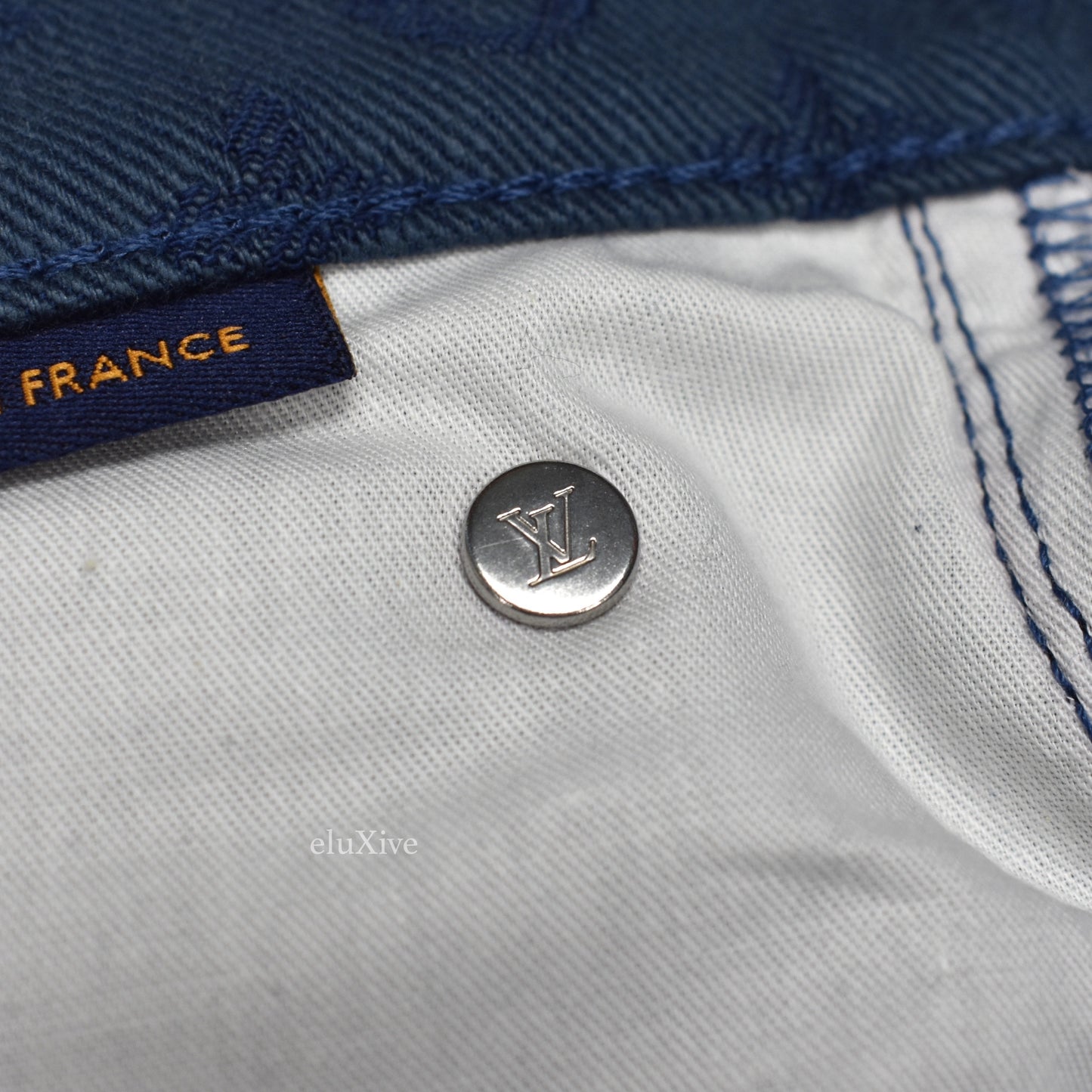 Louis Vuitton - Monogram Denim Woven Jeans