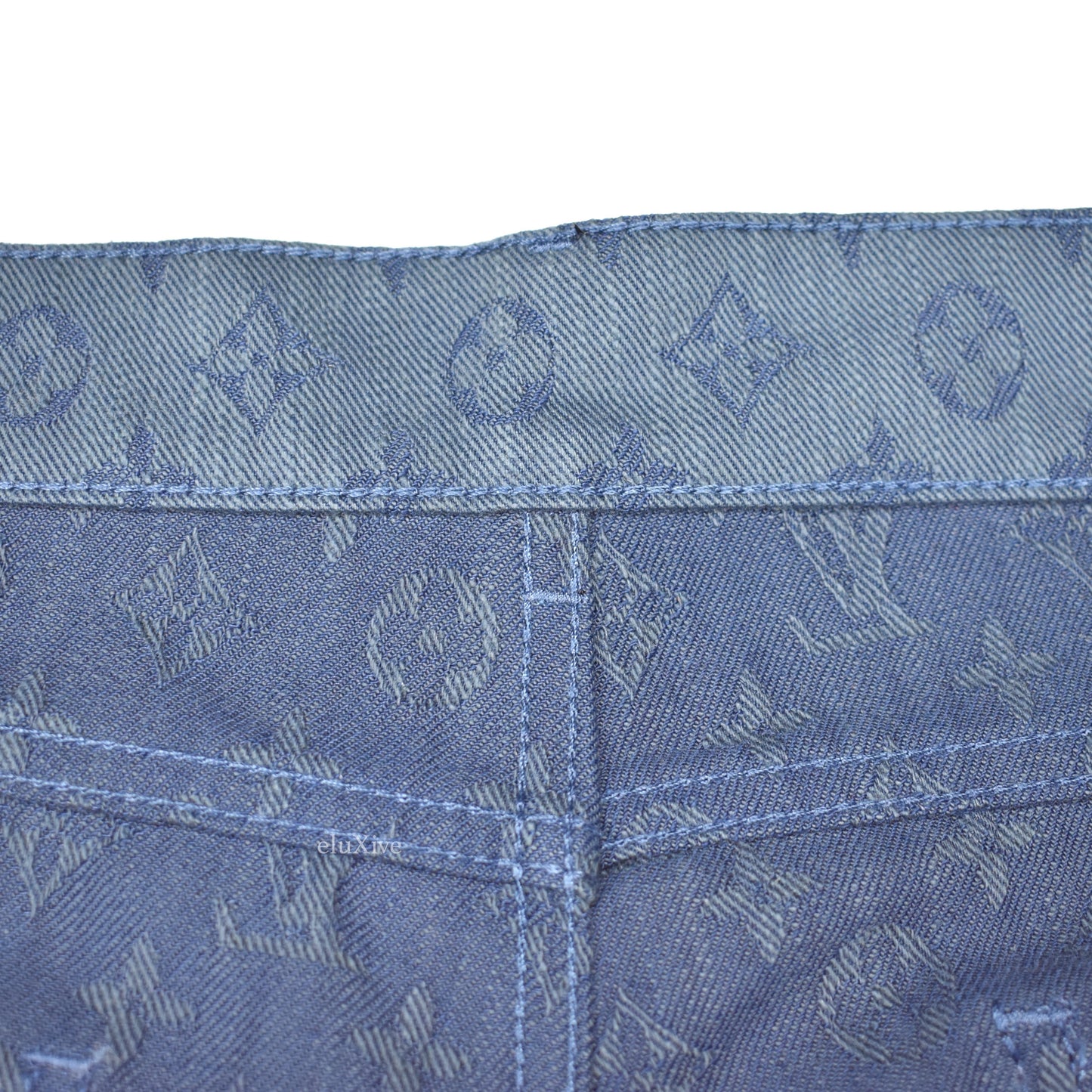 Louis Vuitton - Monogram Denim Woven Jeans