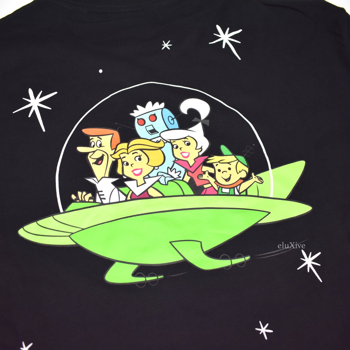 Kith x Jetsons - Astro Travelling Logo LS T-Shirt (Black)