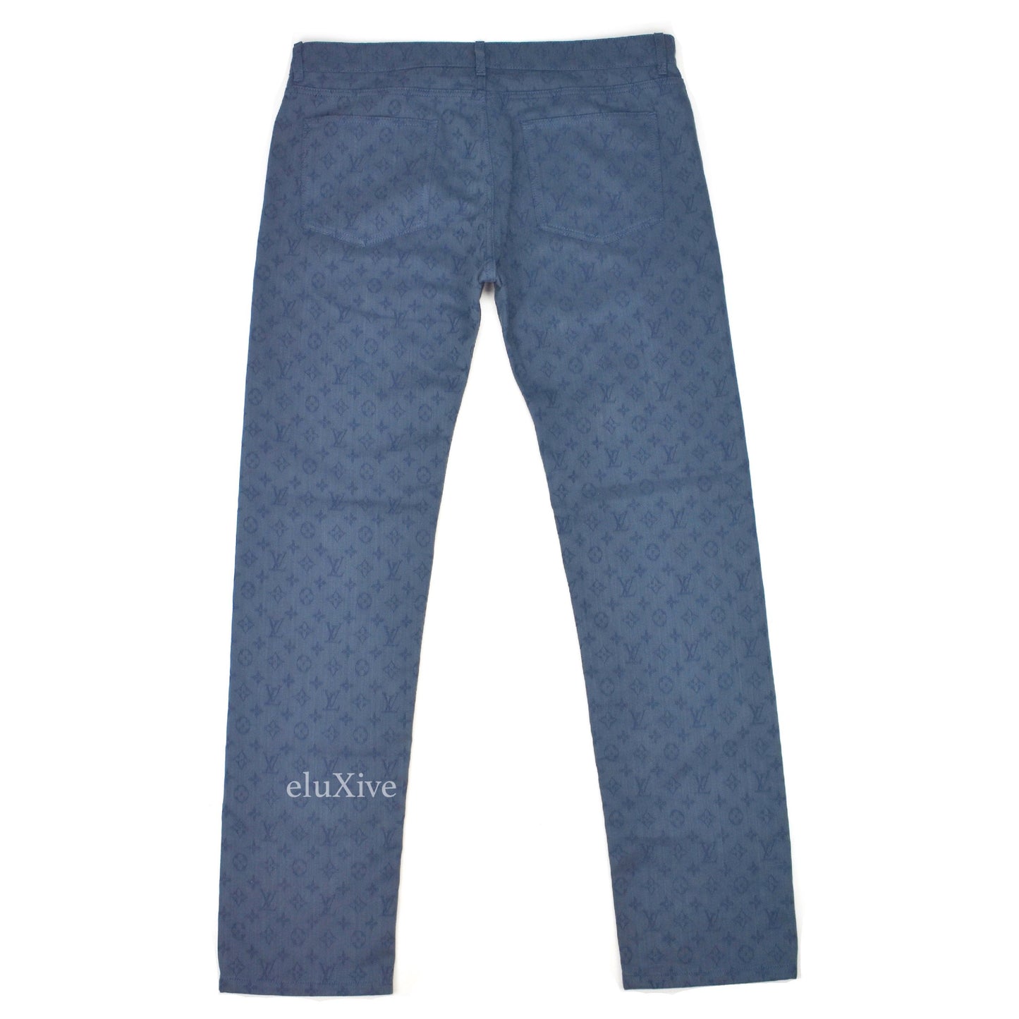 Louis Vuitton - Monogram Denim Woven Jeans