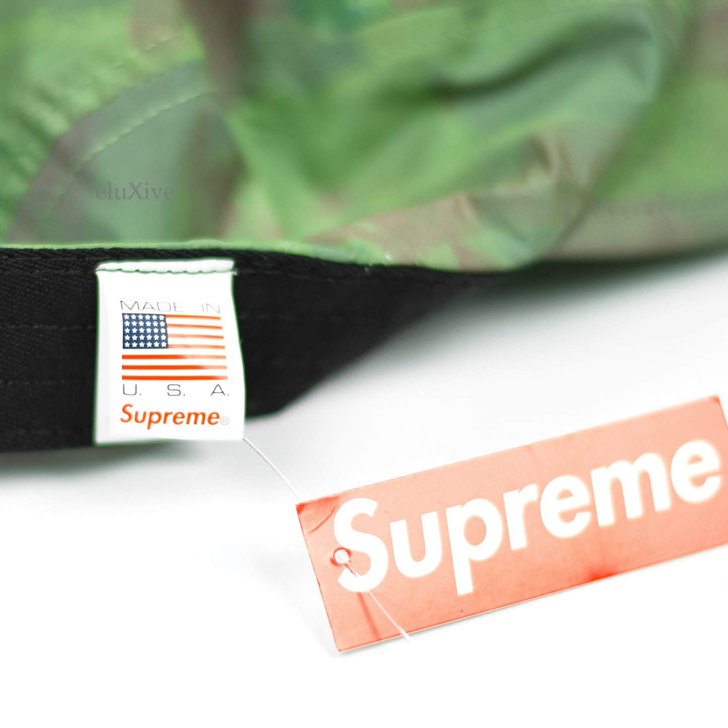 Supreme - Reflective Dyed Box Logo Hat (Green)