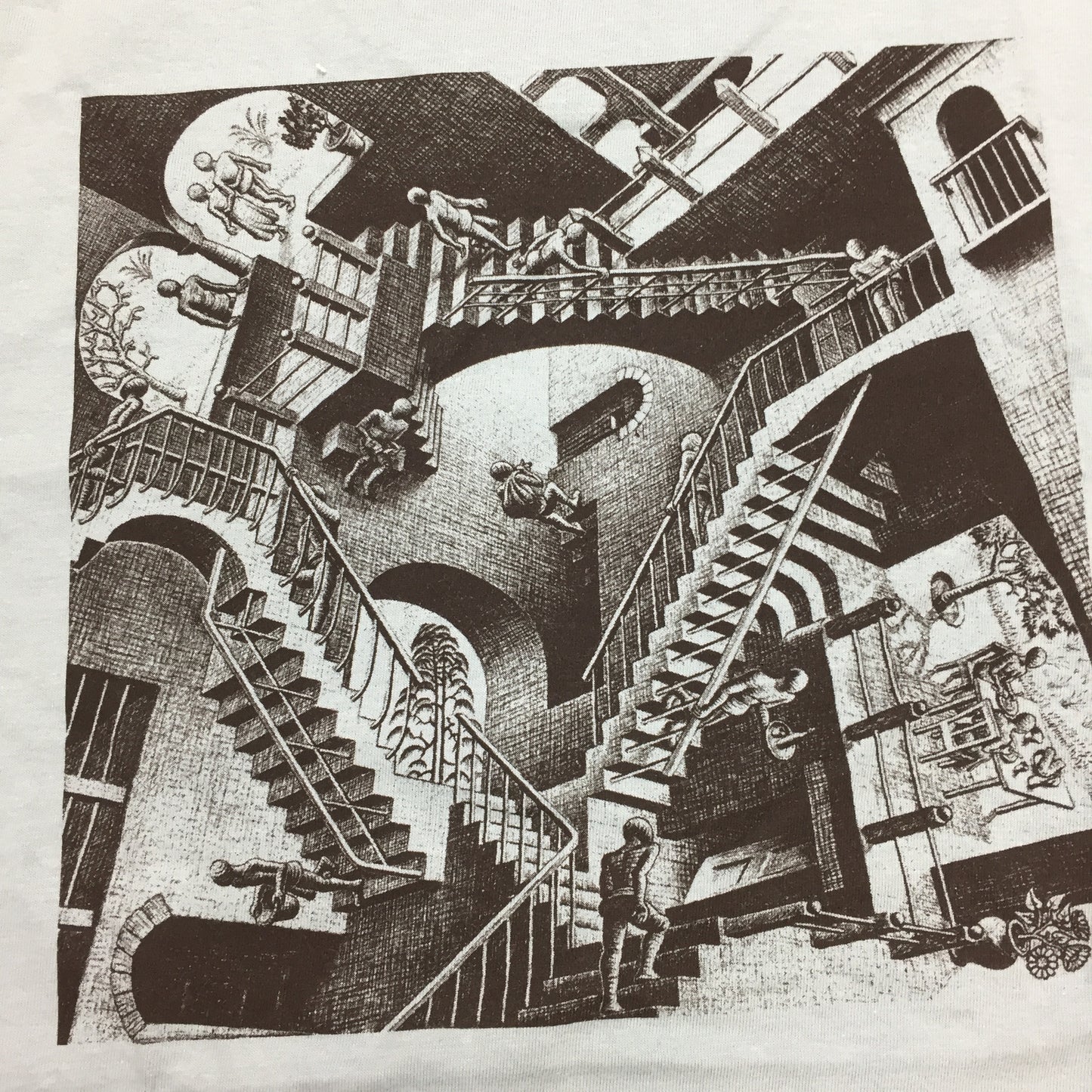 Supreme - M.C. Escher Box Logo Collage T-Shirt