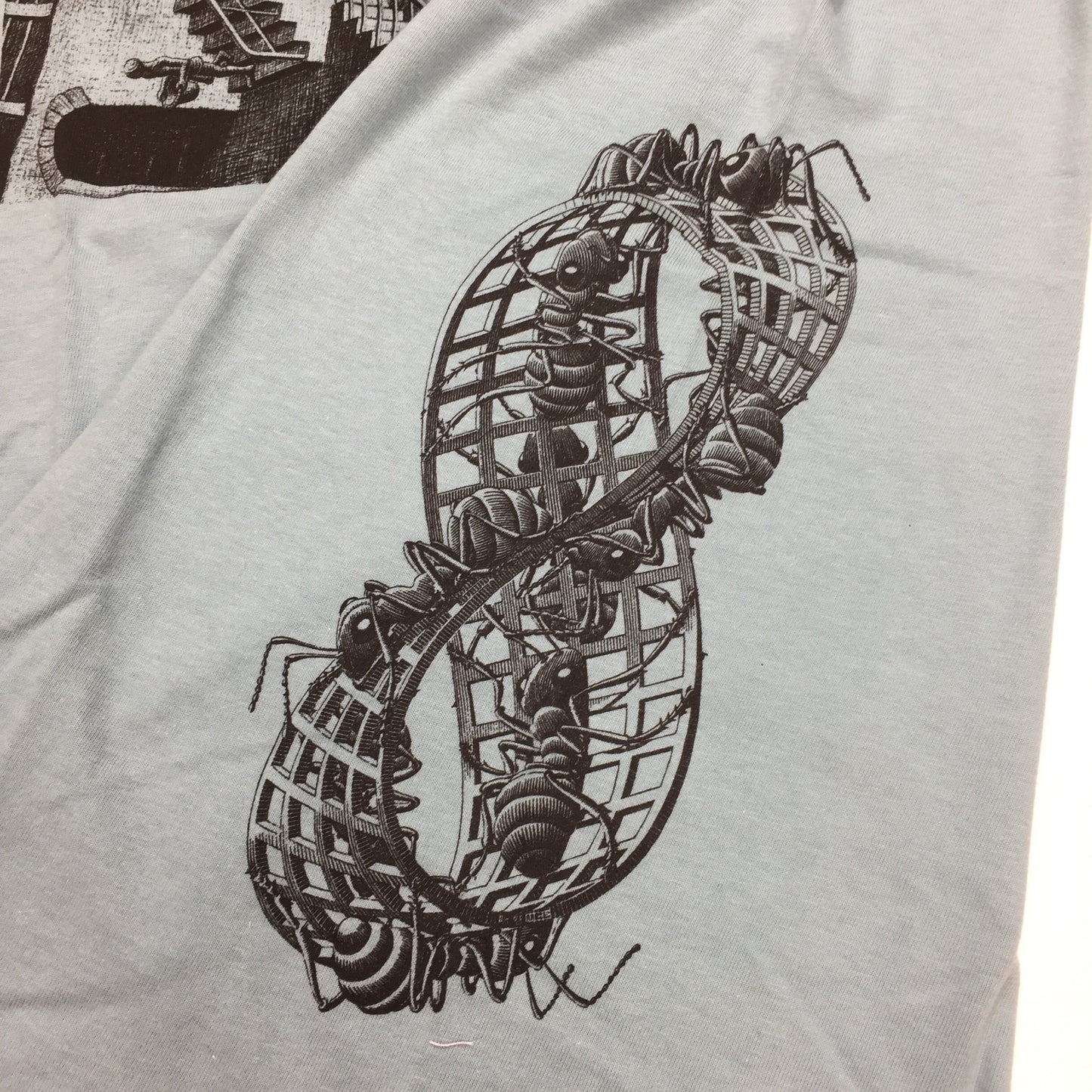 Supreme - M.C. Escher Box Logo Collage T-Shirt
