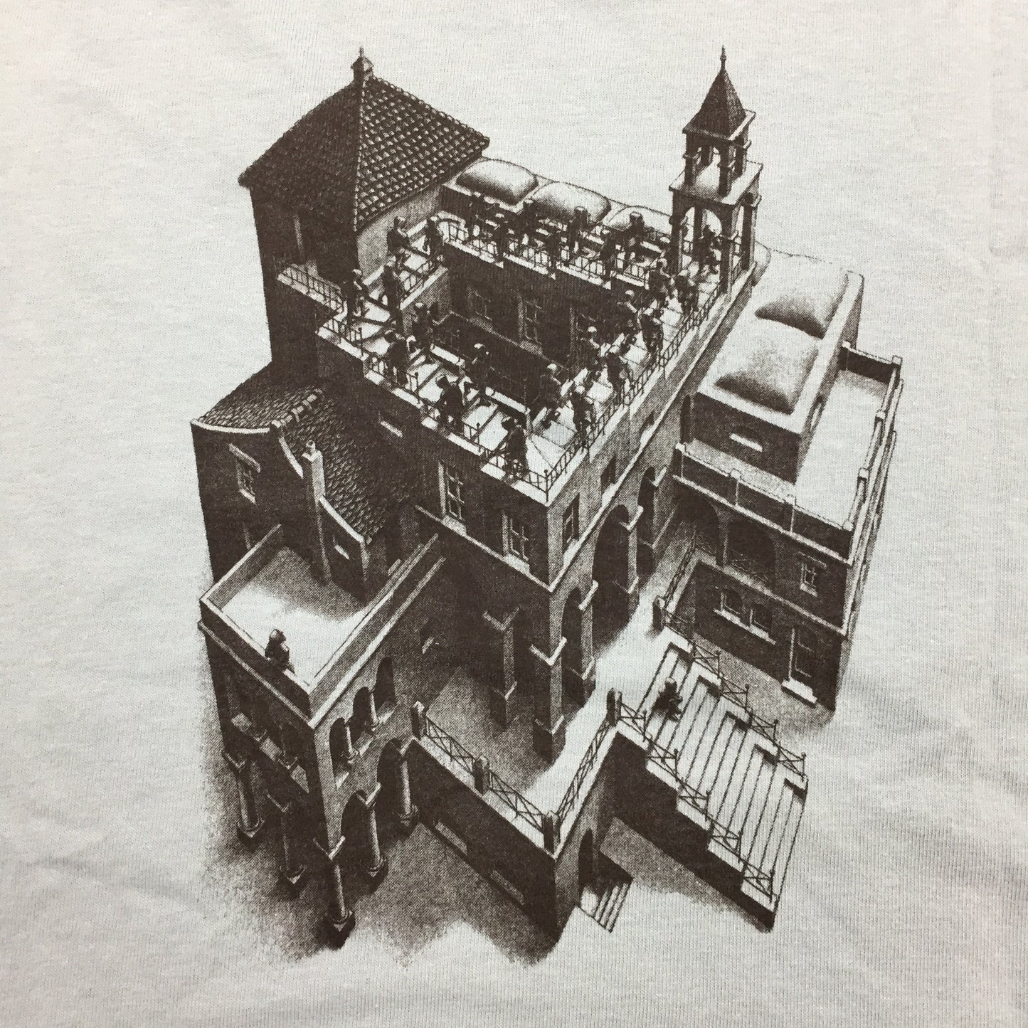Supreme - M.C. Escher Box Logo Collage T-Shirt