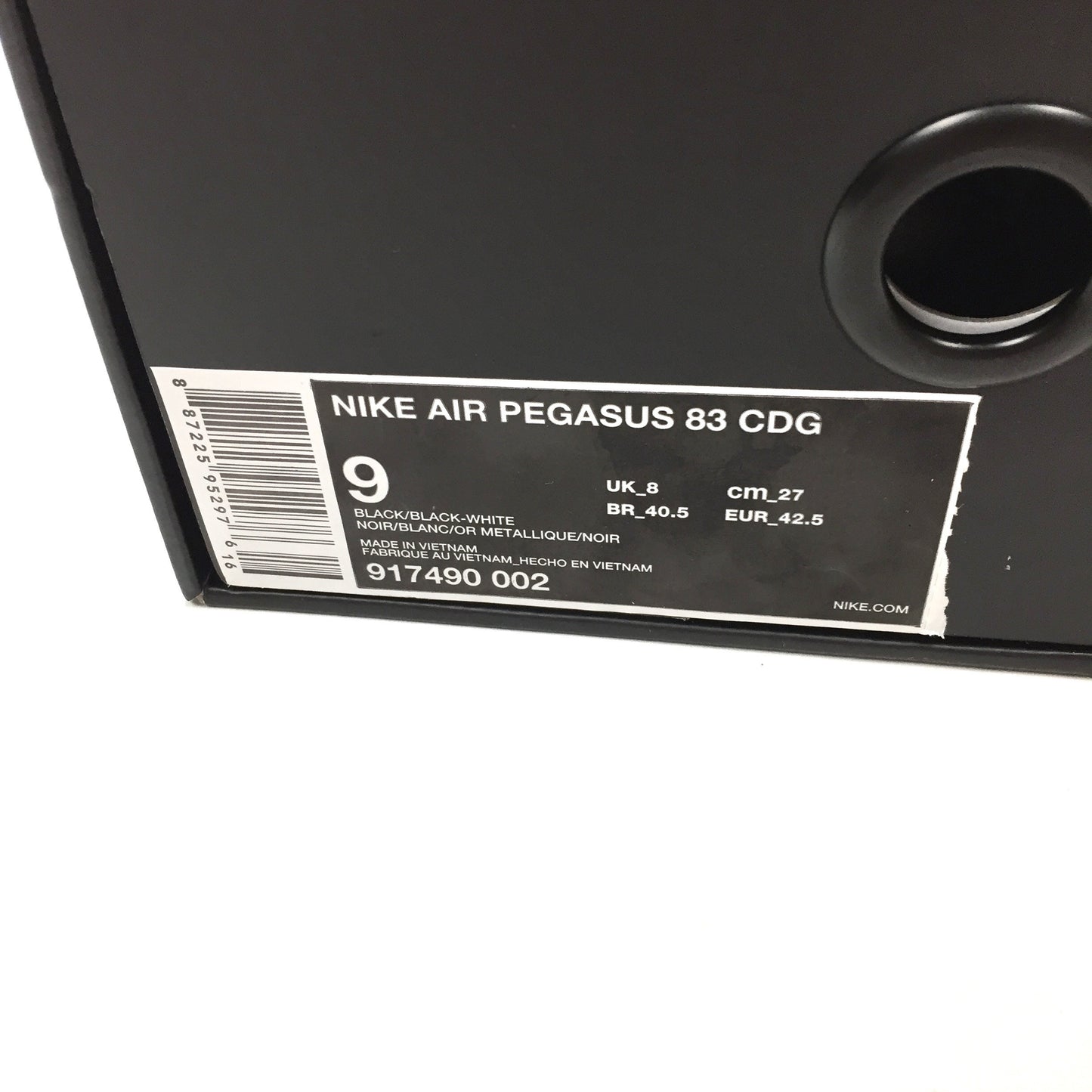 Comme des Garcons x THE MET - Nike Air Pegasus 83 CDG