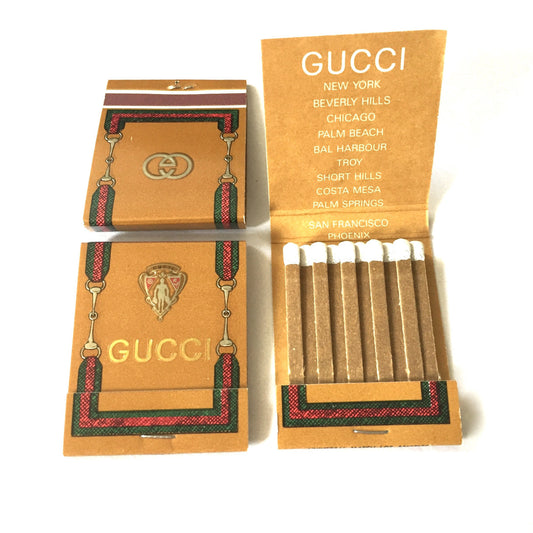 Gucci - Vintage Matchbooks, Case of 25