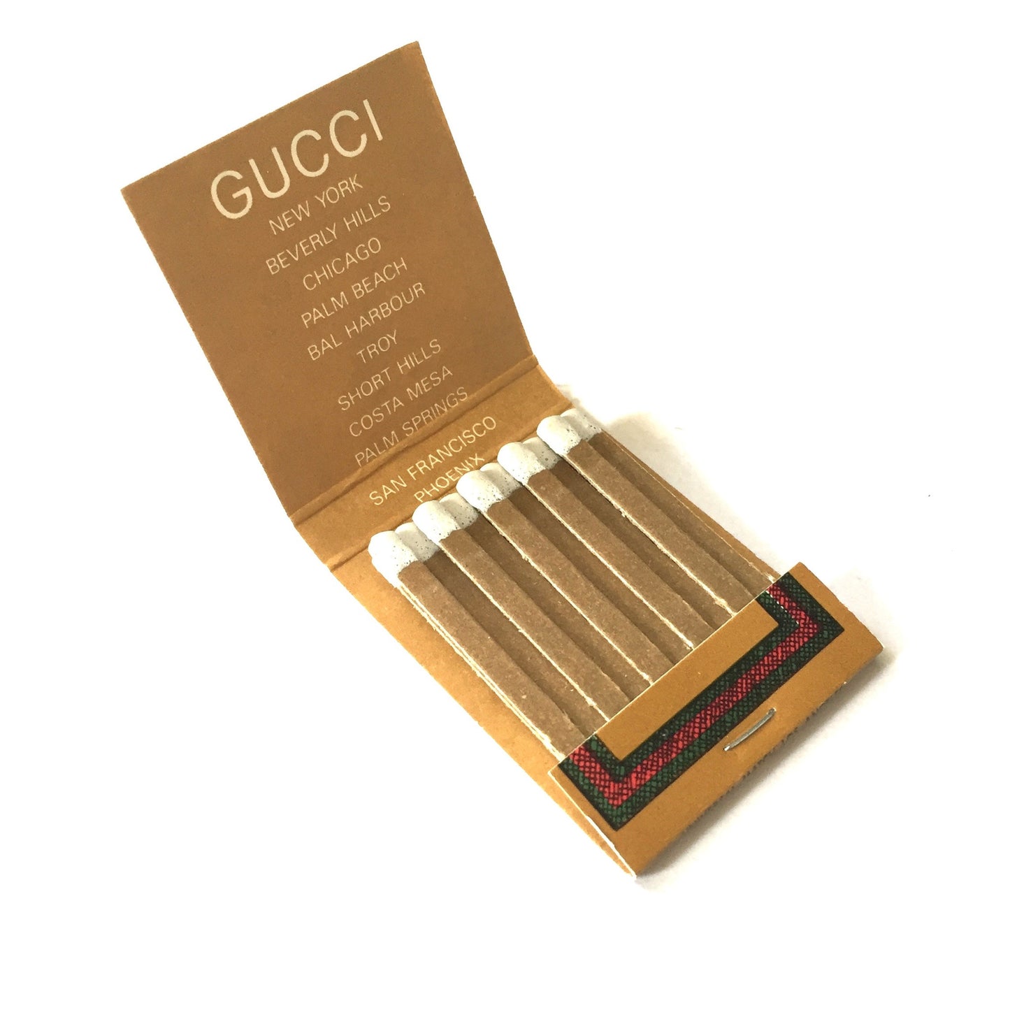 Gucci - Vintage Matchbooks, Case of 25