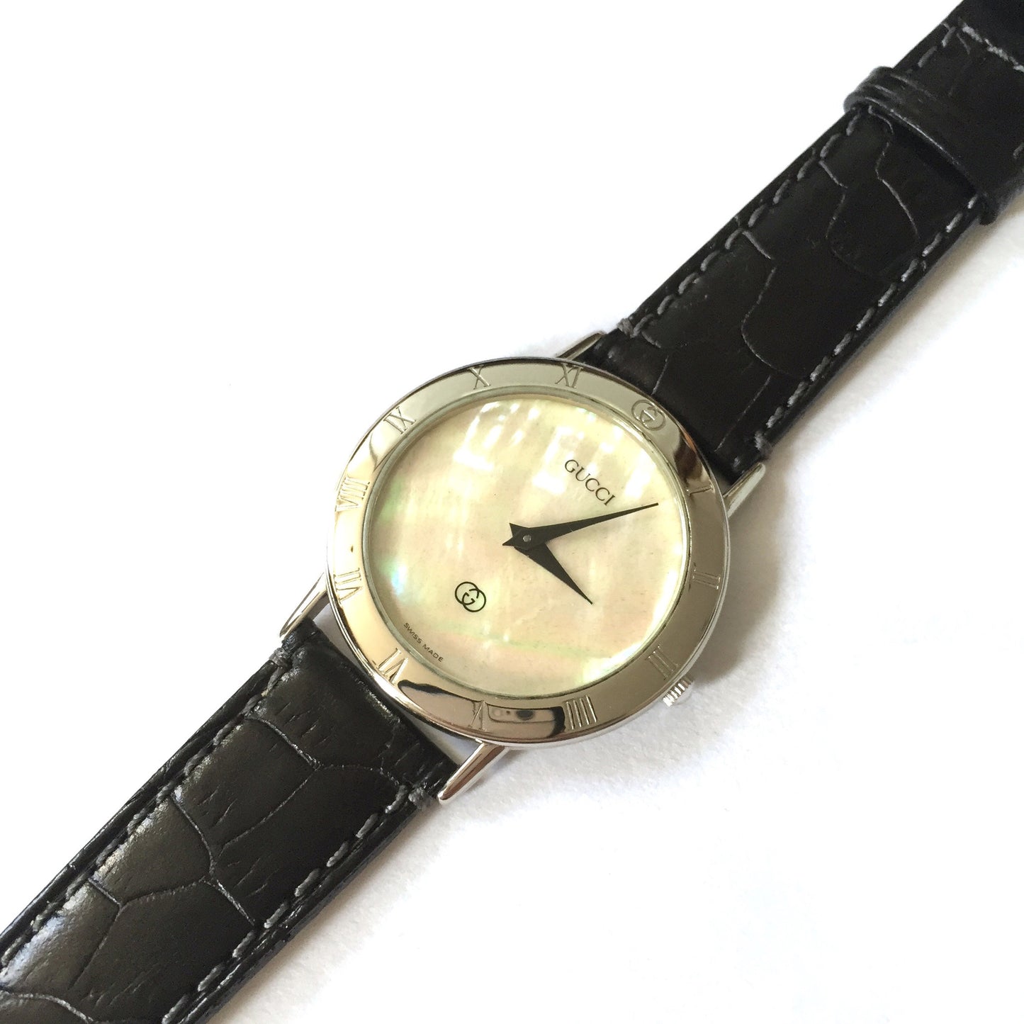 Gucci - Men's 3000SM Sterling Silver Watch