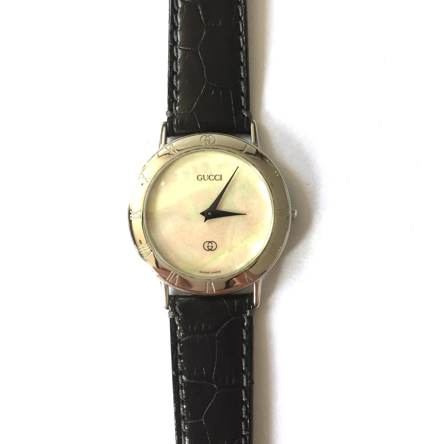 Gucci - Men's 3000SM Sterling Silver Watch