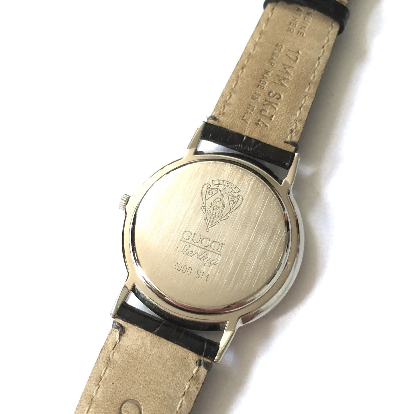 Gucci - Men's 3000SM Sterling Silver Watch