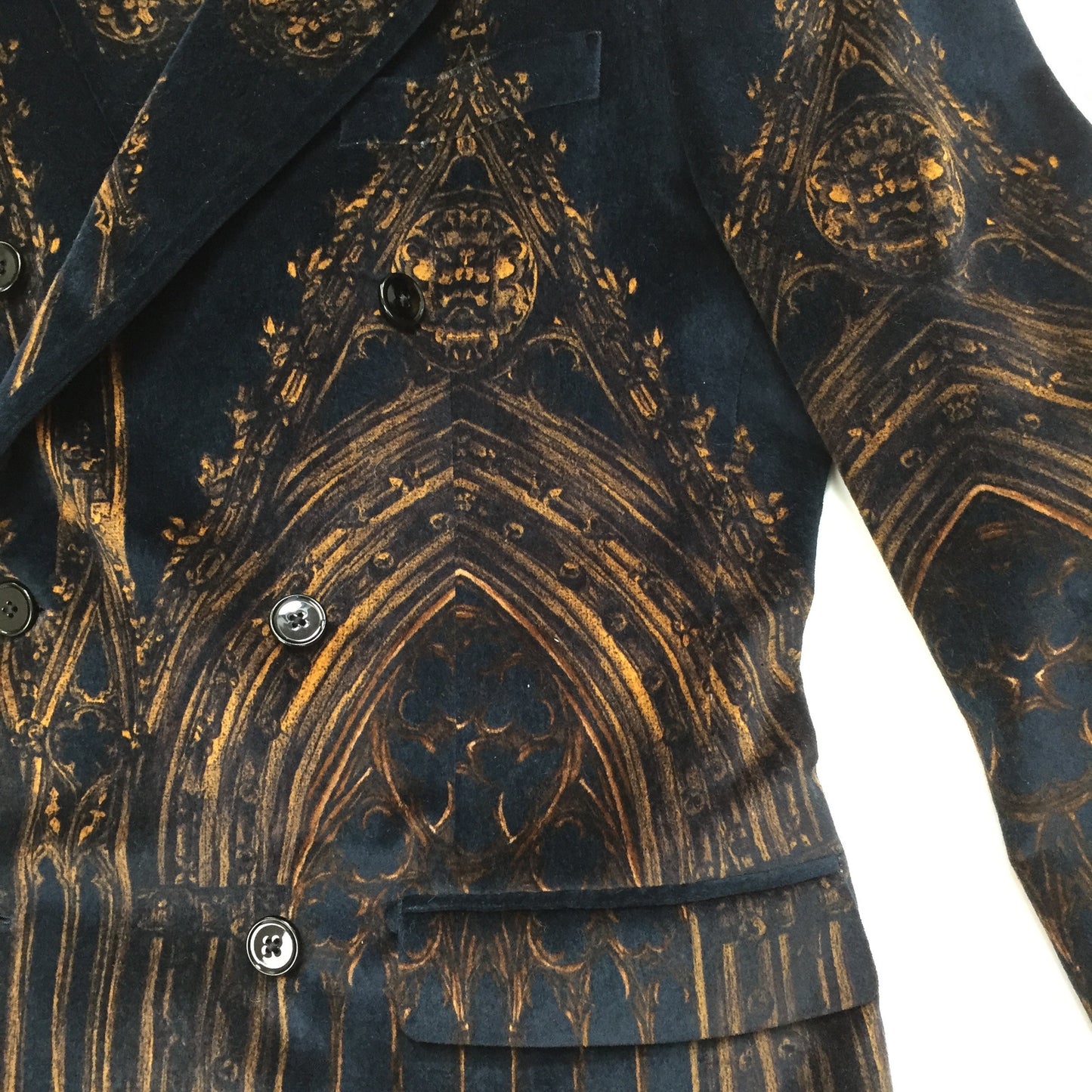 Dolce & Gabbana - Cathedral Print Velvet 3-Piece Suit