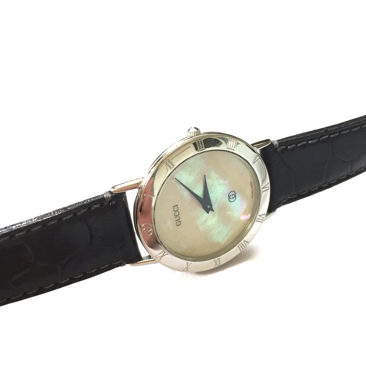 Gucci - Men's 3000SM Sterling Silver Watch