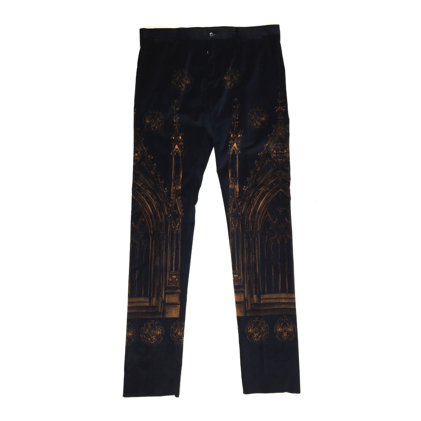 Dolce & Gabbana - Cathedral Print Velvet 3-Piece Suit