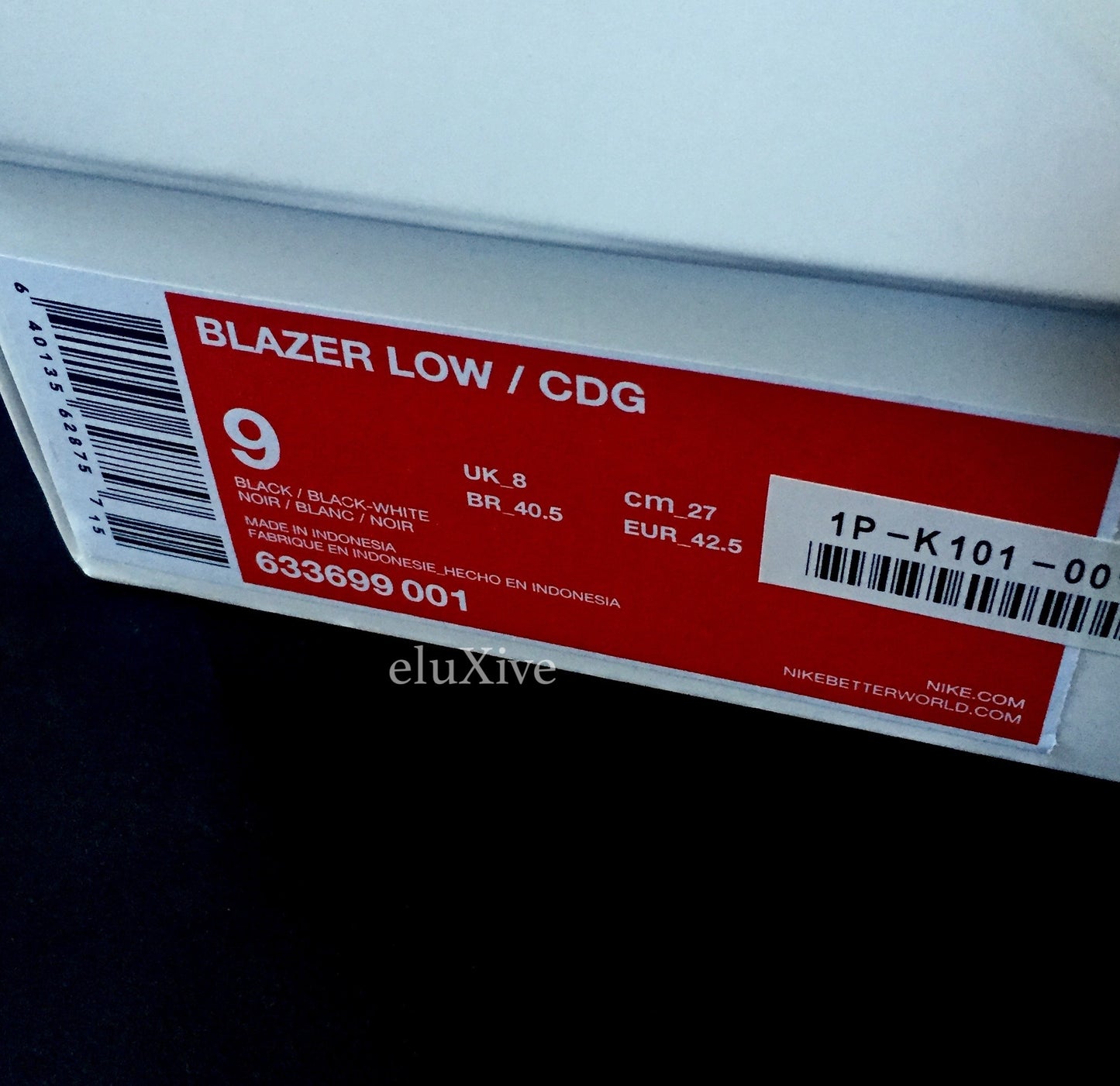 Comme des Garcons x Nike - Black Blazer Low CDG