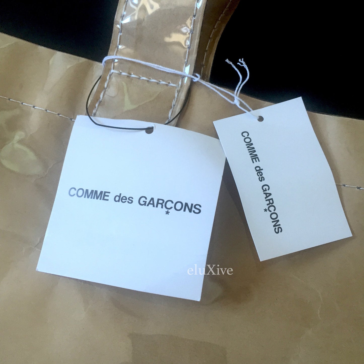 Comme Des Garcons - Paper & Plastic Tote Bag